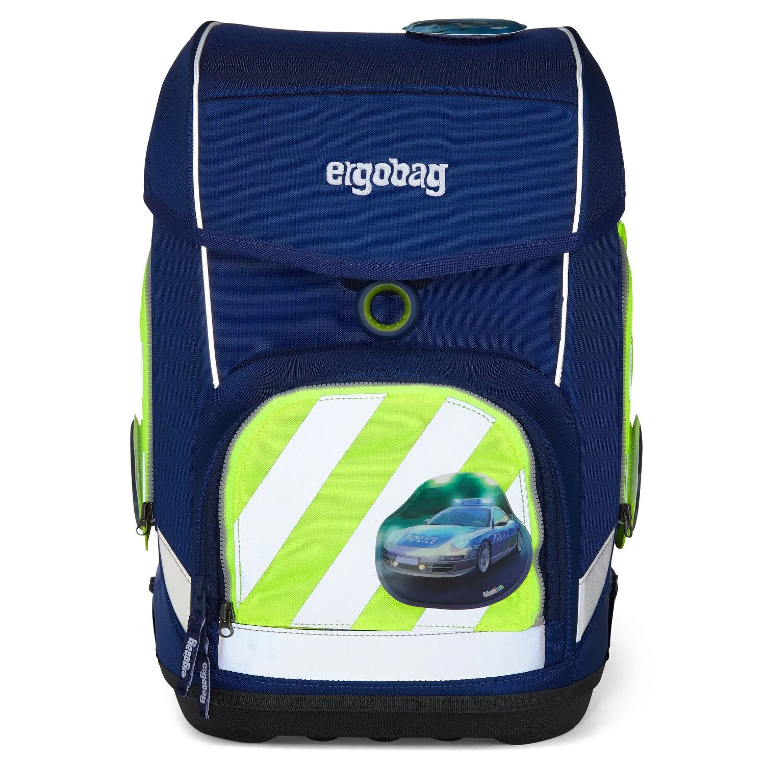 Ergobag Accessori Set di sicurezza fluo 3 pz. con strisce riflettenti
