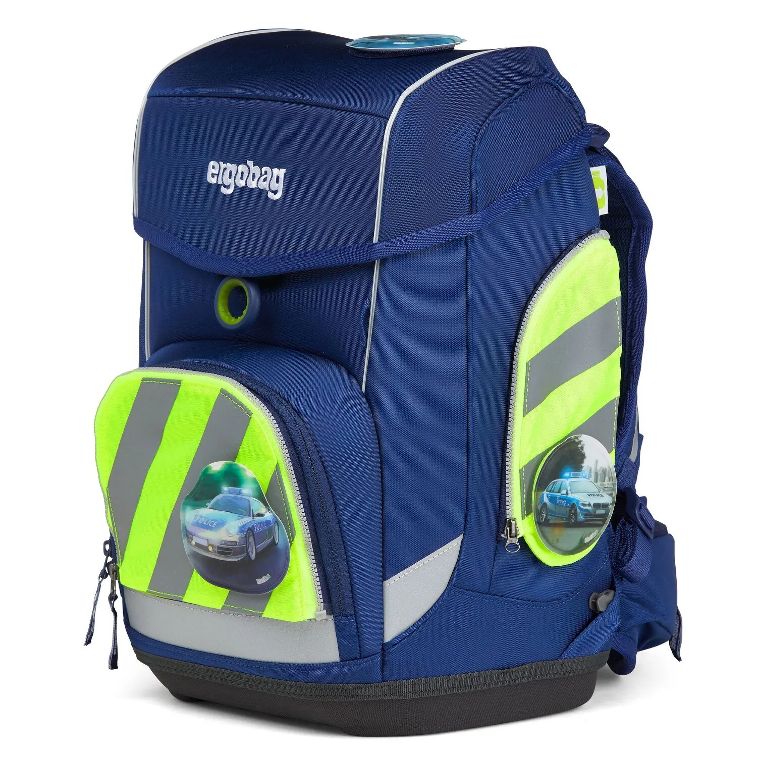 Ergobag Accessori Set di sicurezza fluo 3 pz. con strisce riflettenti