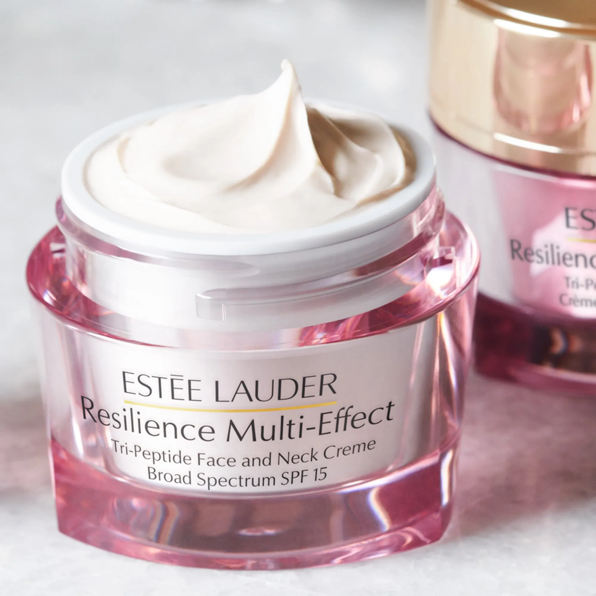  ESTEE LAUDER   Resilience Lift Crema Tri-Peptide Viso e Collo - Pelli secche | 