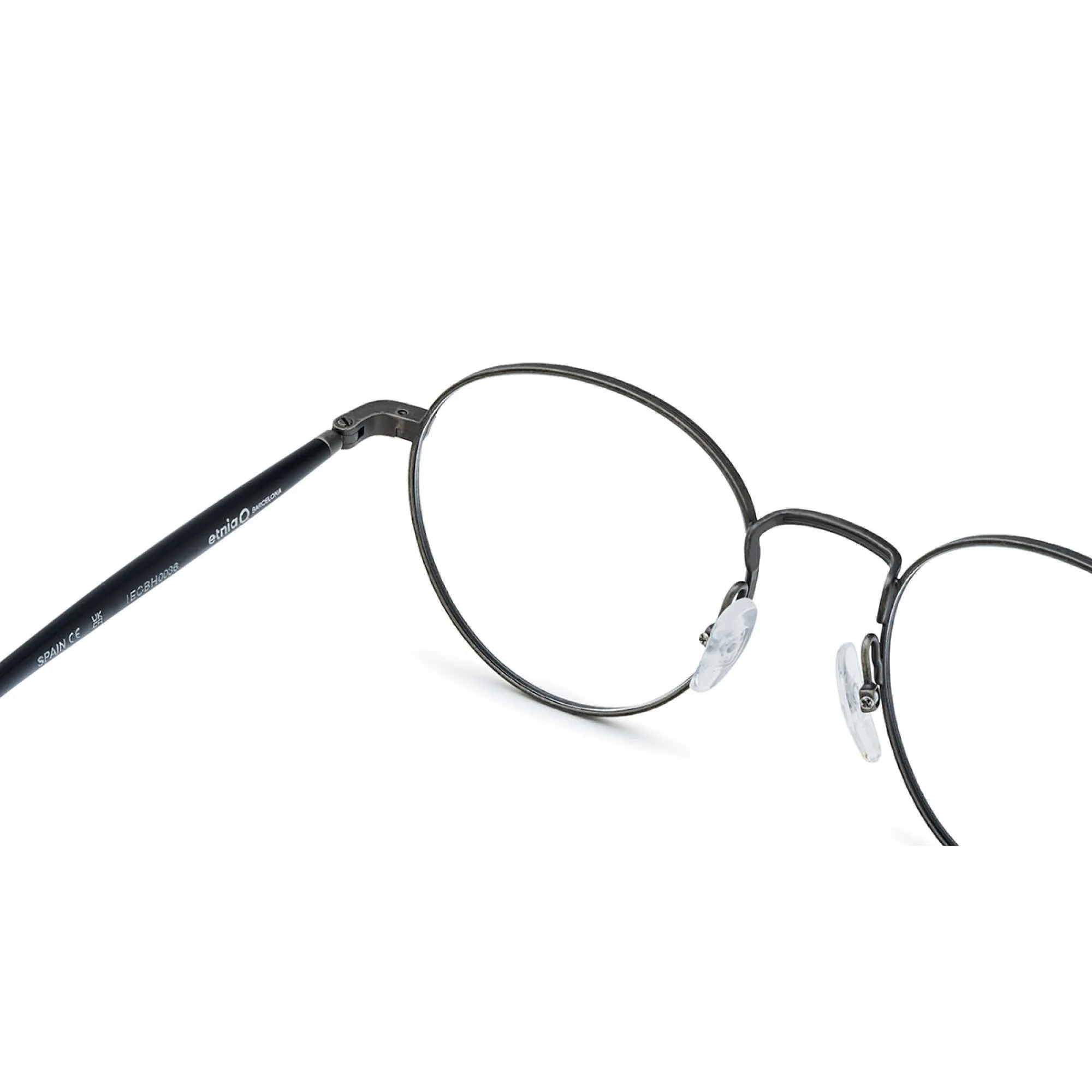   Etnia Barcelona ESTARTIT - SLBK Argento/nero | Occhiale Da Vista Unisex 