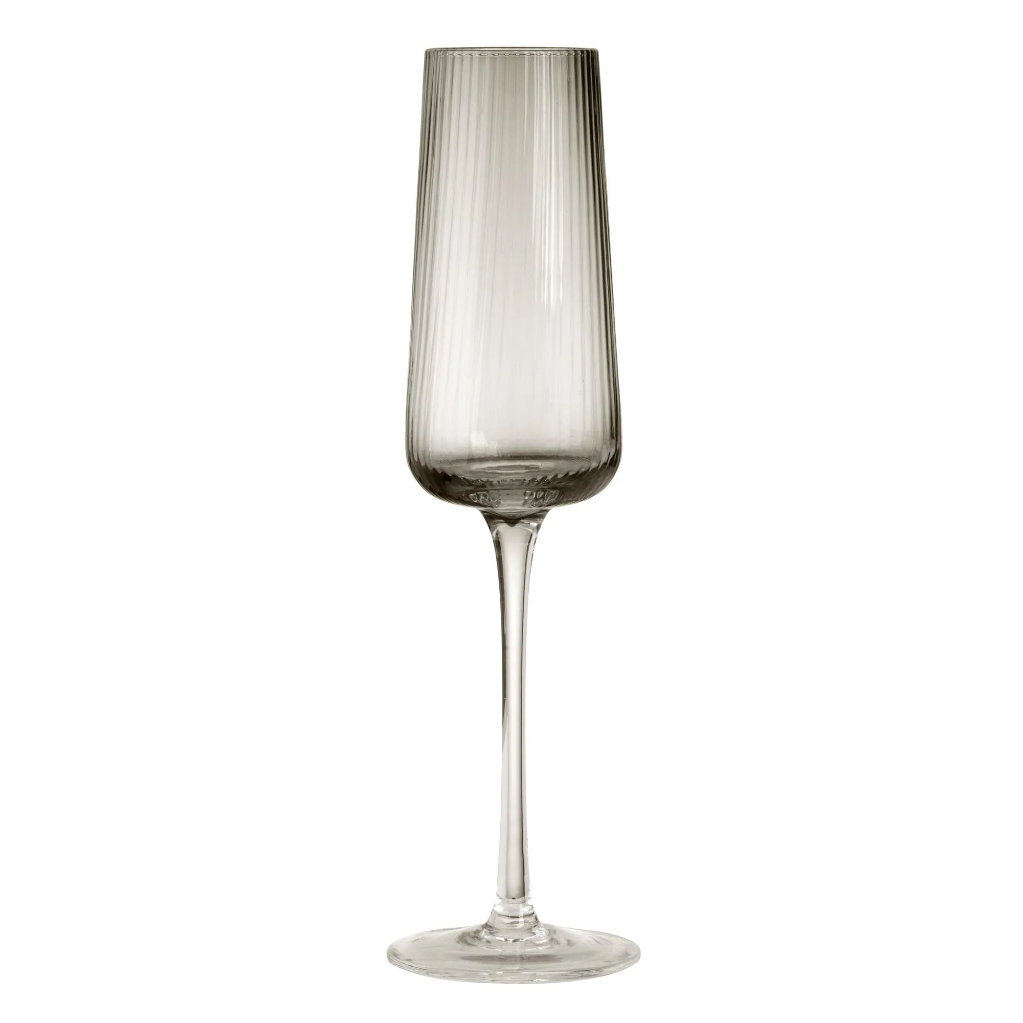 Evviva  Set 6 pezzi calici flute in vetro per spumante