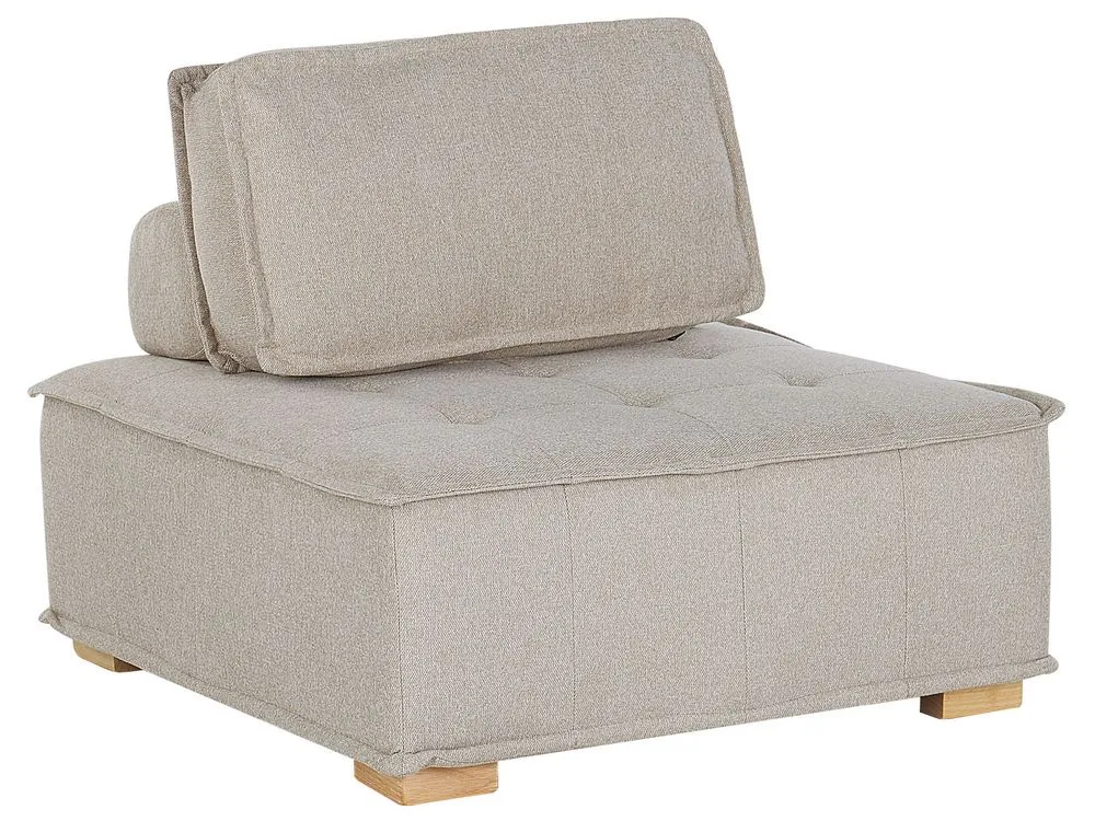 Fabric 1-Seat Section Beige TIBRO