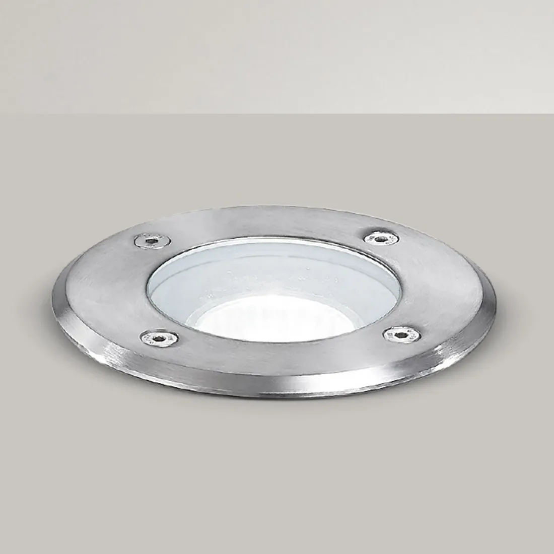 Faretto incasso acciaio Gea led EGOI GES270 LED IP67 spot terra tondo calpestabile esterno GU10