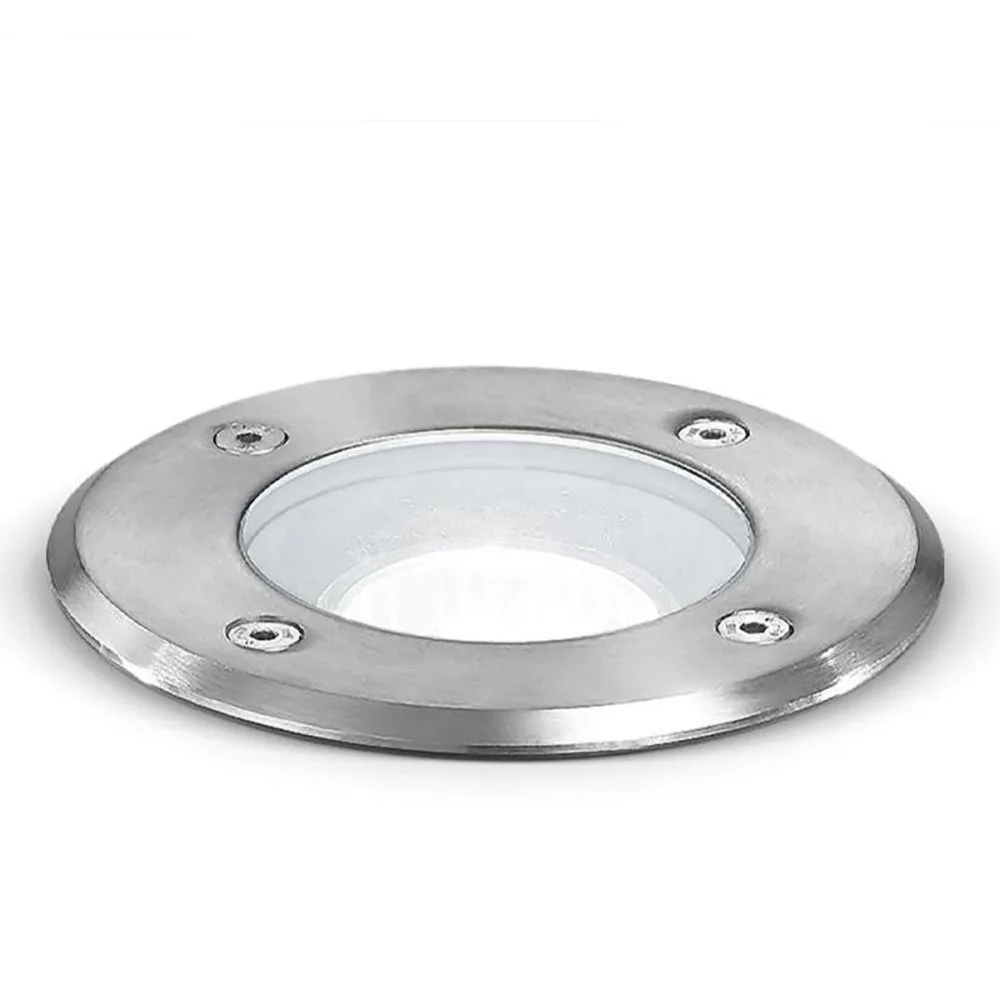 Faretto incasso acciaio Gea Led SKEIRON GES260 GX53 LED IP67 spot calpestabile esterno