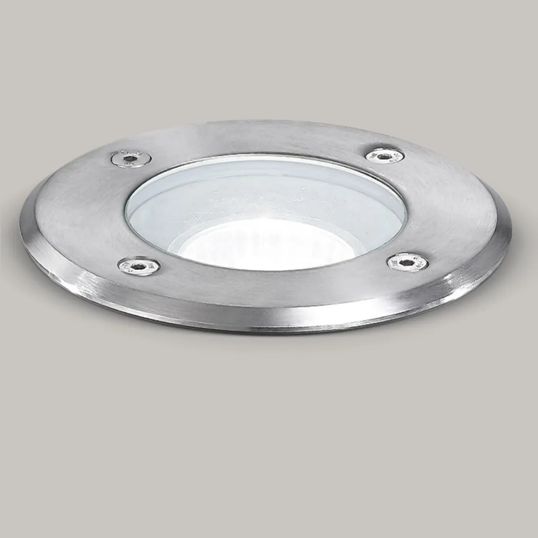 Faretto incasso acciaio Gea Led SKEIRON GES260 GX53 LED IP67 spot calpestabile esterno