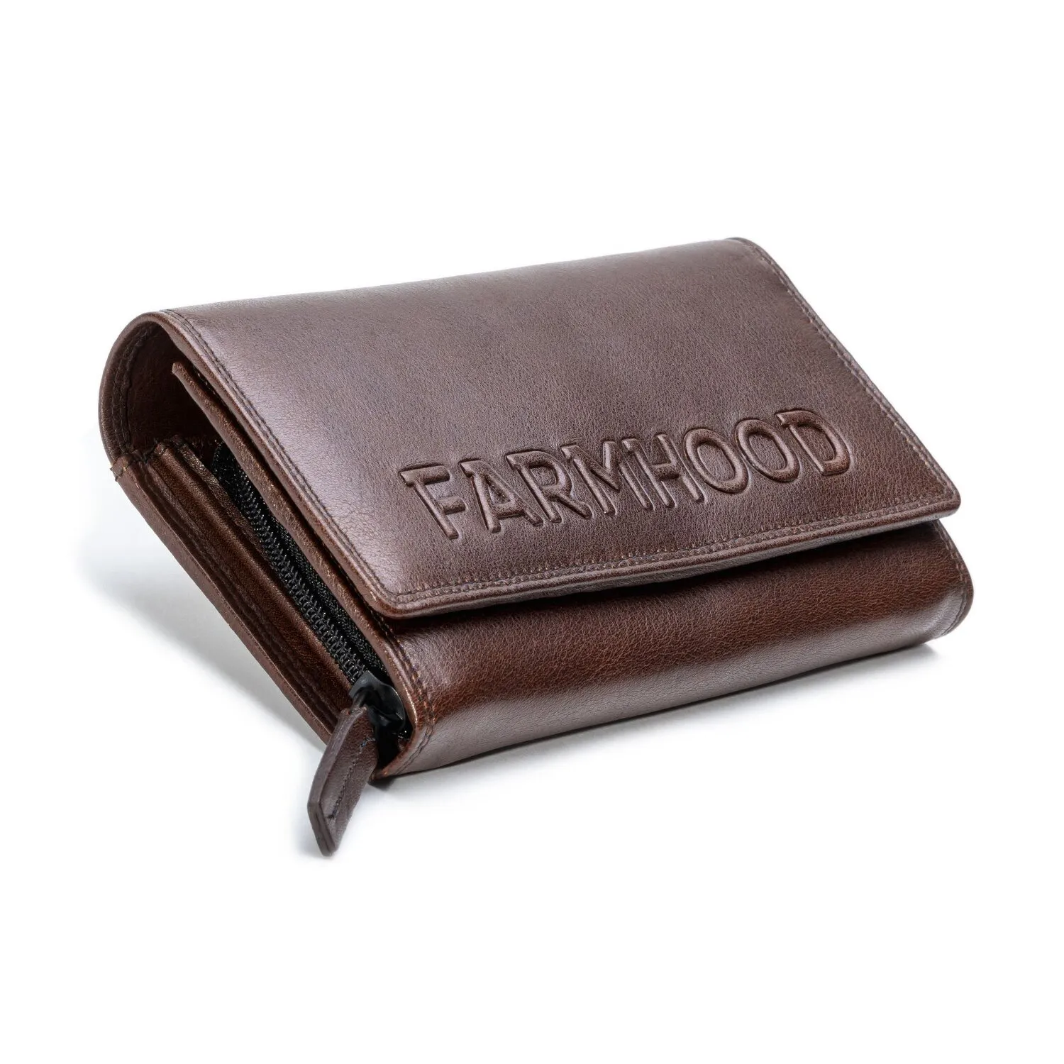 Farmhood Memphis Portafoglio Protezione RFID Pelle 19 cm