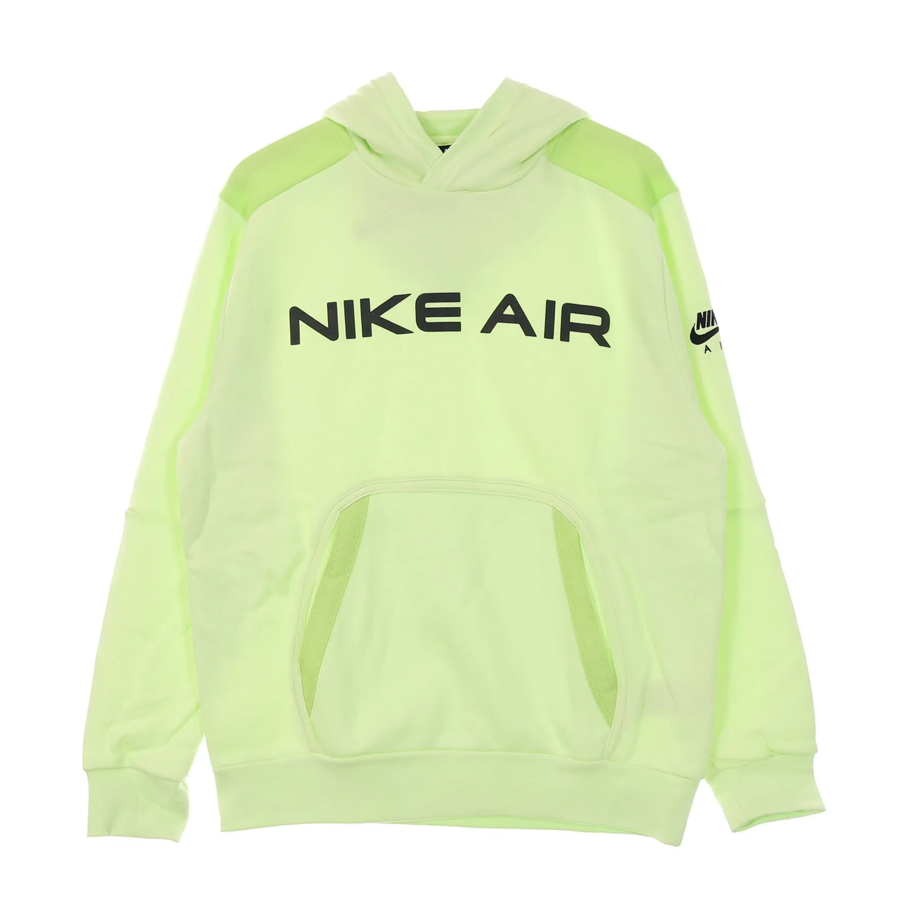 Felpa Cappuccio Uomo Sportswear Air Hoodie Lt Liquid Lime/key Lime/black