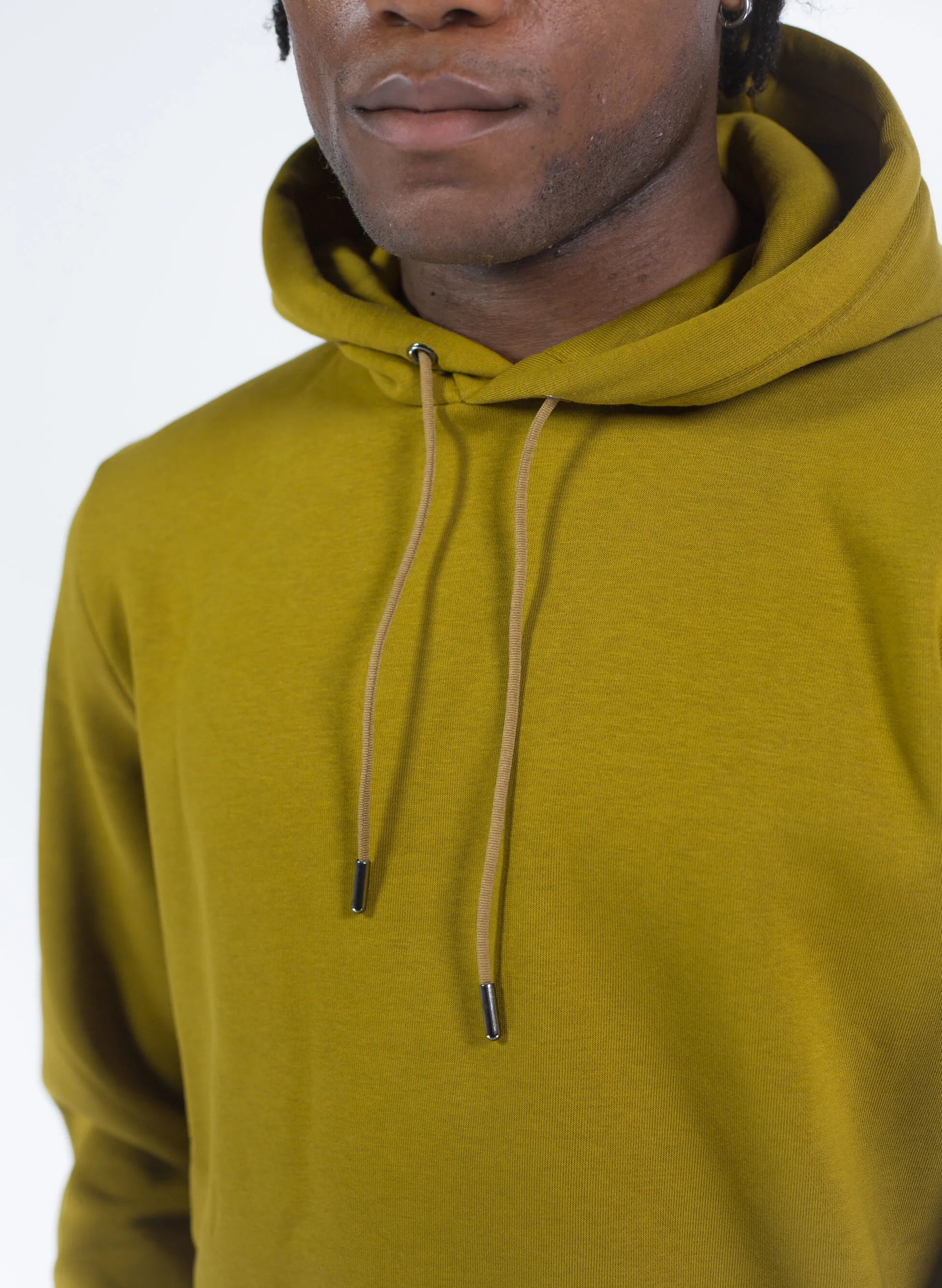 felpa con cappuccio micro logo