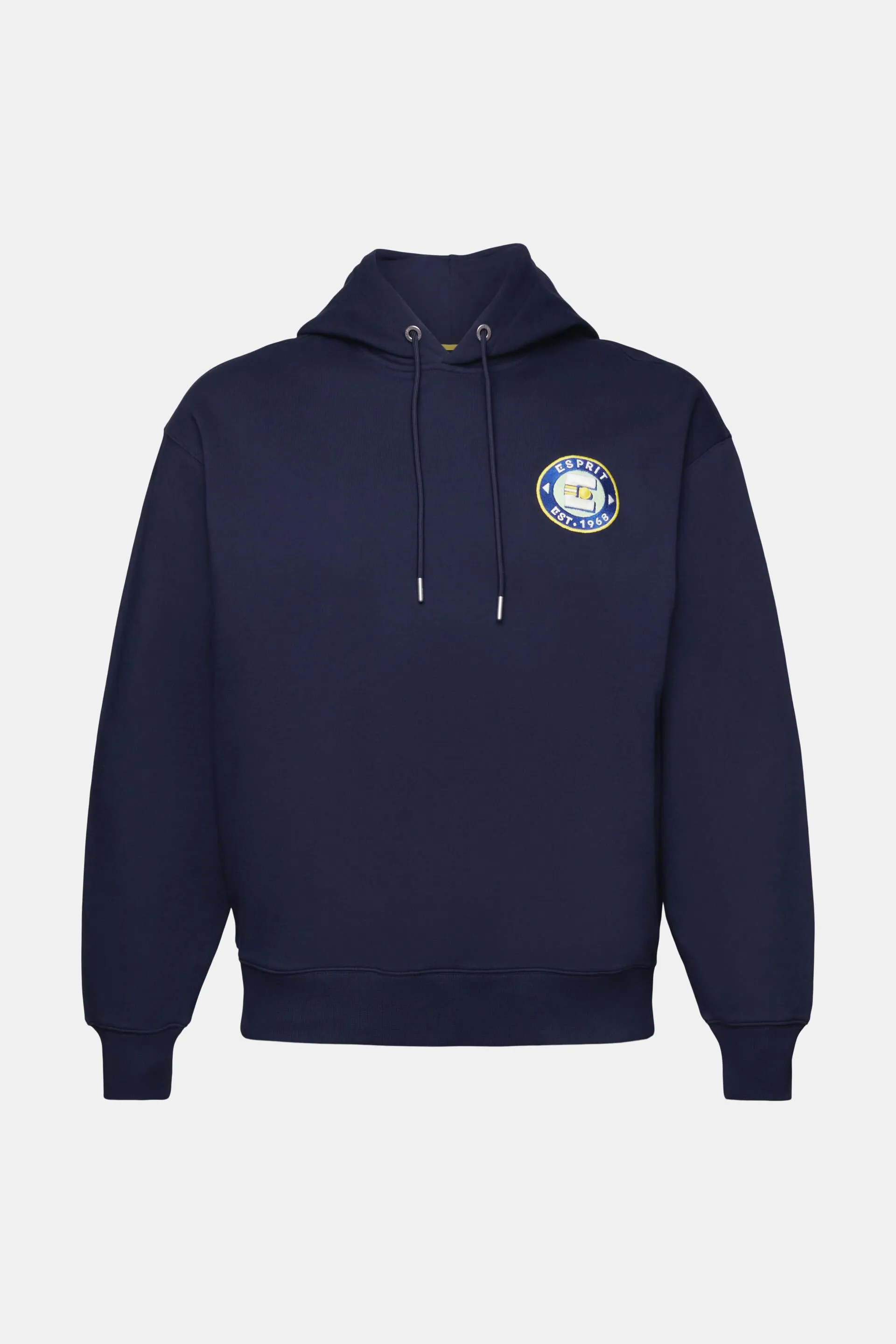Felpa di cotone con cappuccio e logo