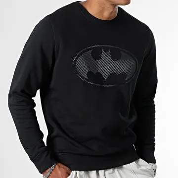 Felpa girocollo Carbon Logo Nero