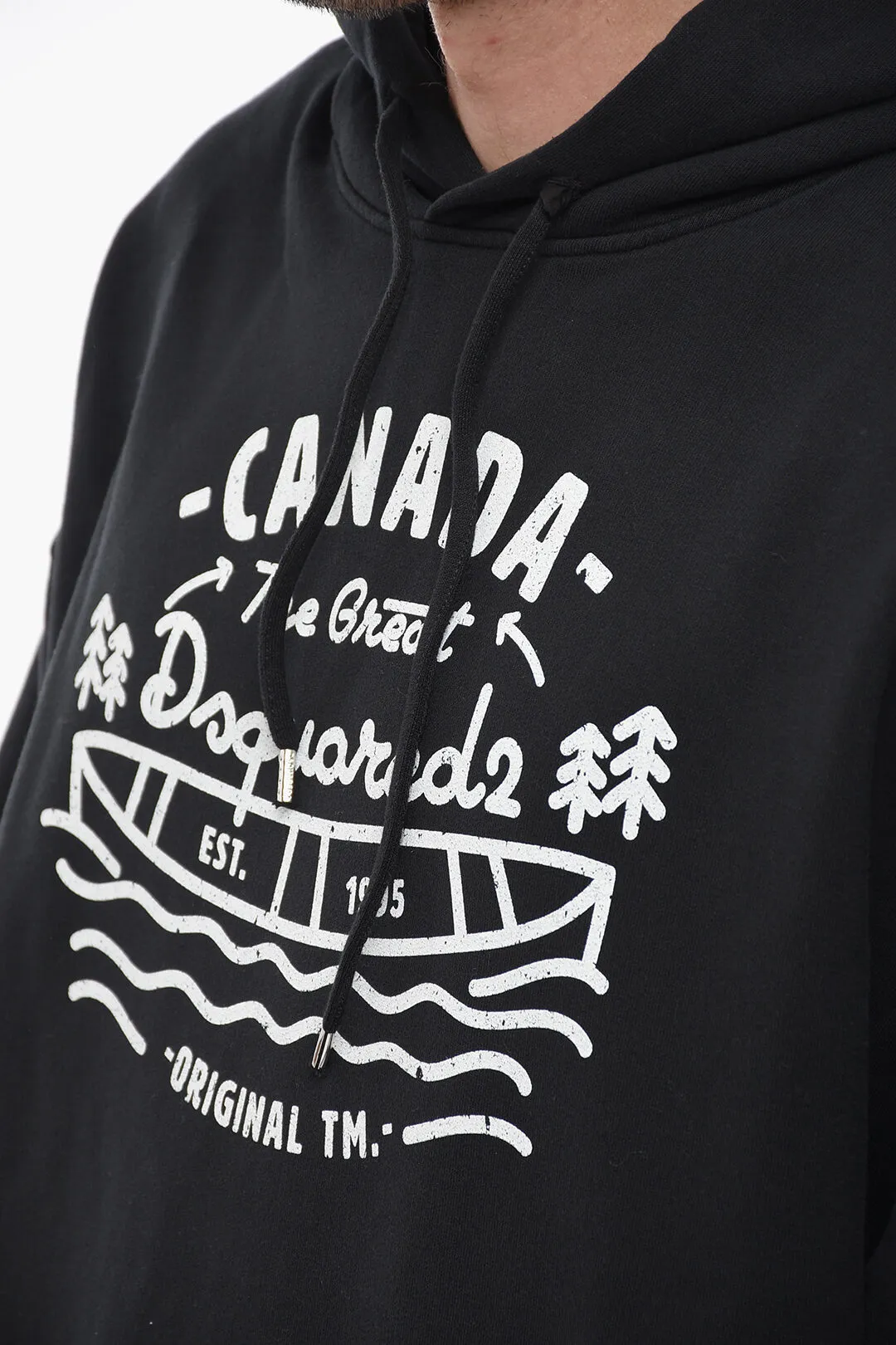 Felpa Hoodie RAGIAN con Stampa Lettering