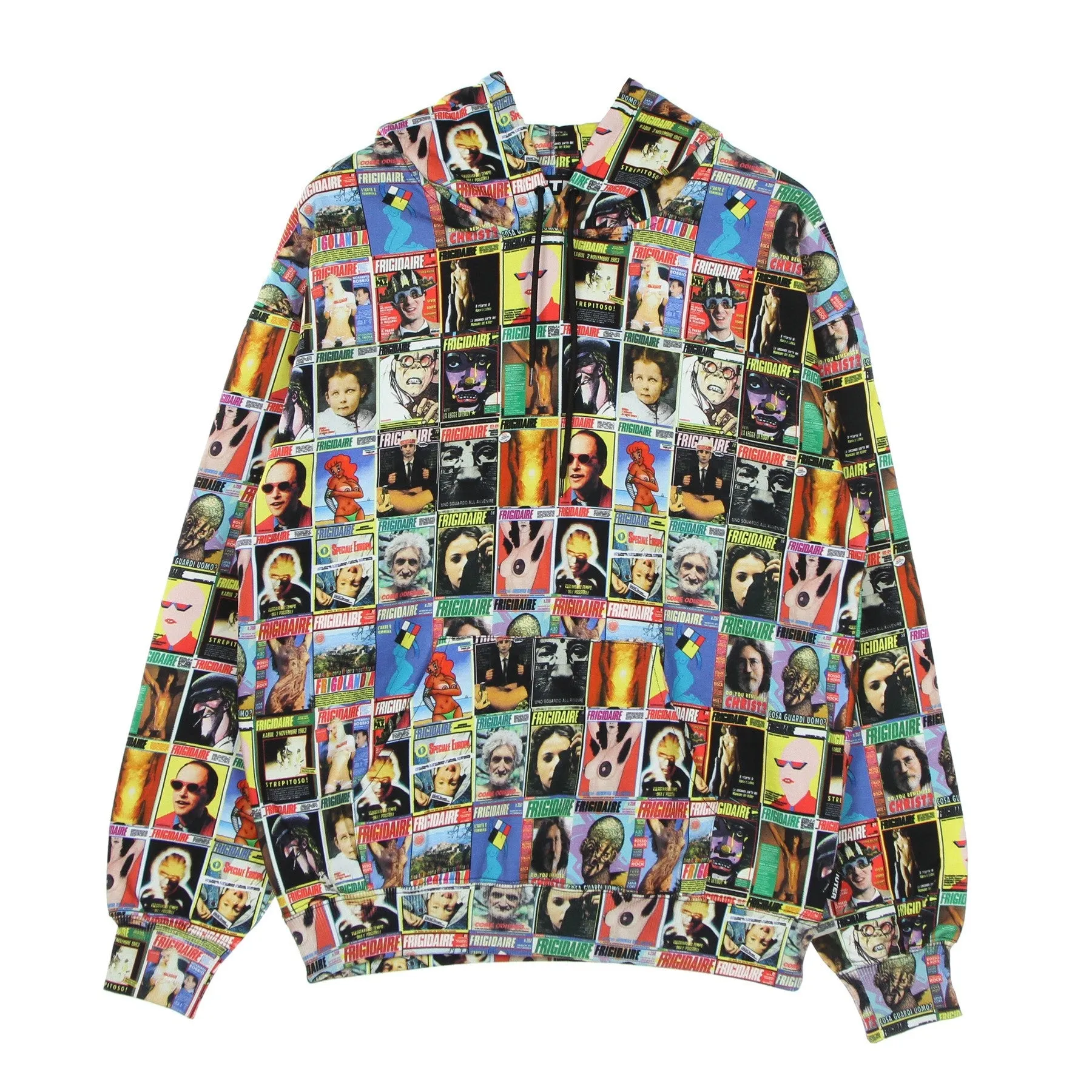 Felpa Leggera Cappuccio Uomo Cover Hoodie X Frigidaire Multi