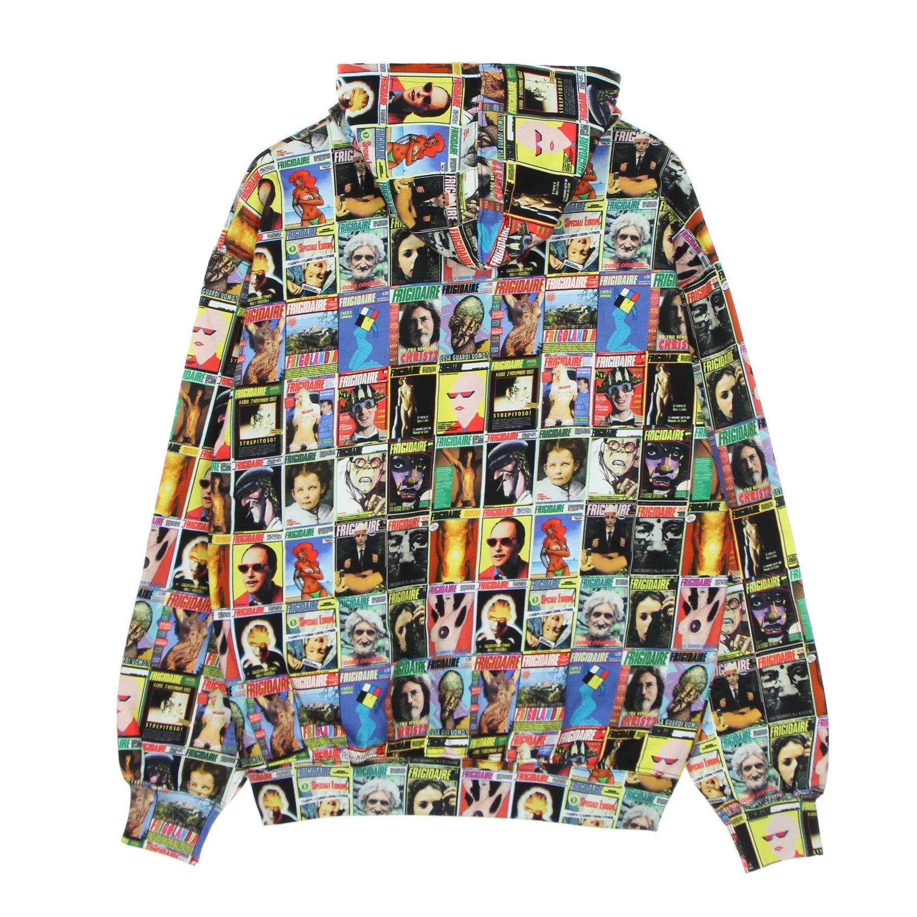 Felpa Leggera Cappuccio Uomo Cover Hoodie X Frigidaire Multi