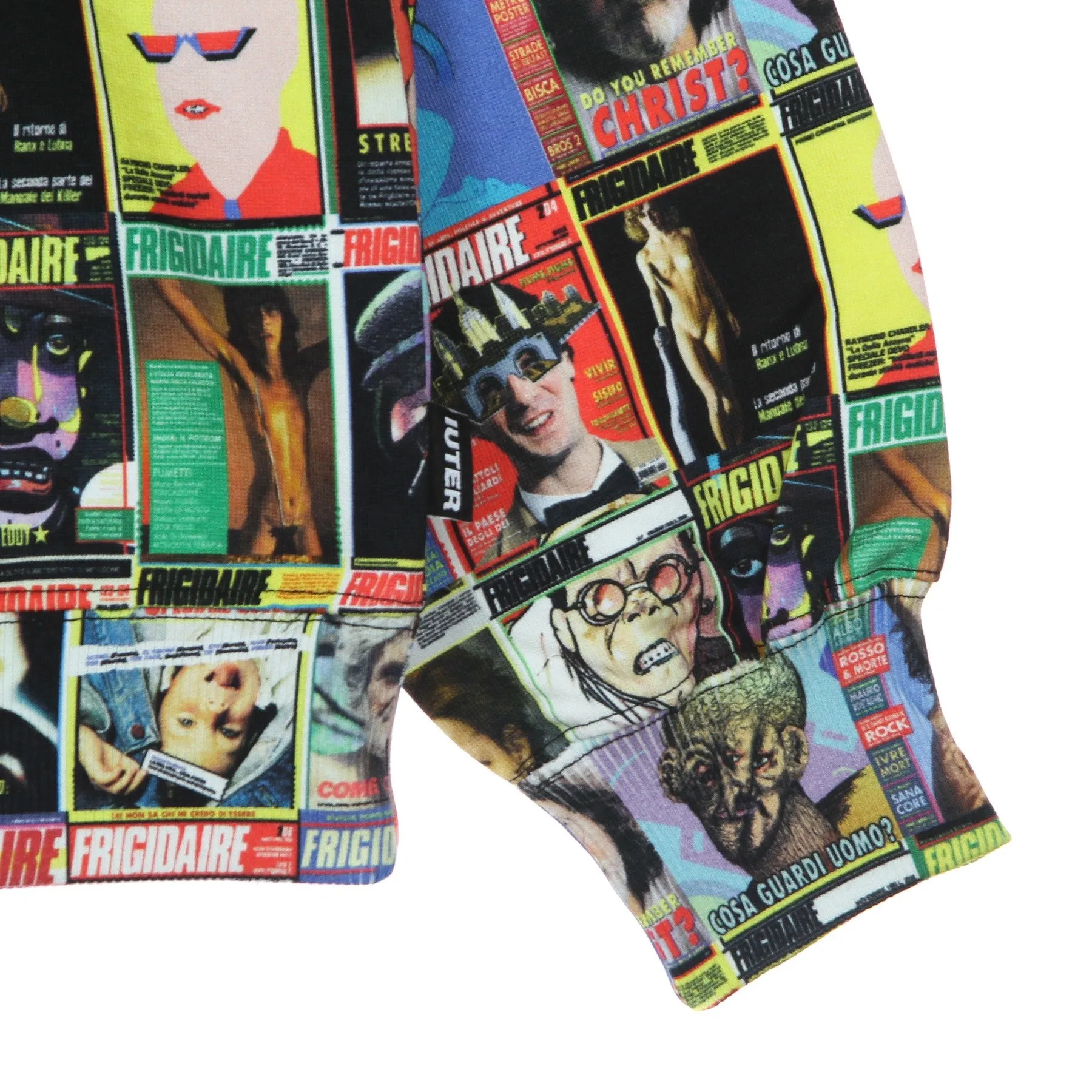 Felpa Leggera Cappuccio Uomo Cover Hoodie X Frigidaire Multi