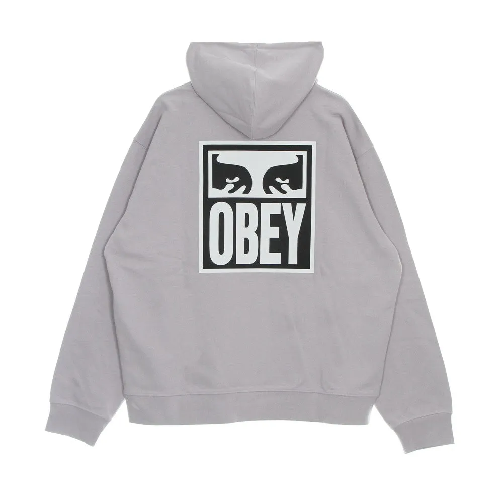 Felpa Leggera Cappuccio Uomo Eyes Icon 2 Premium French Terry Hooded Po Purple Paste