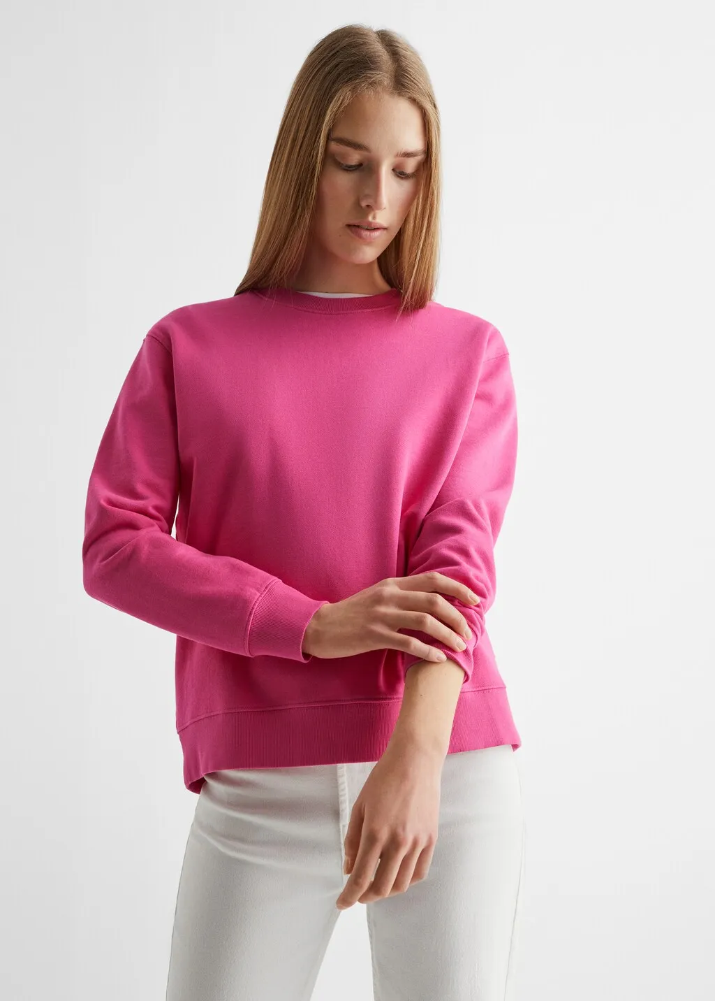 Felpa oversize cotone