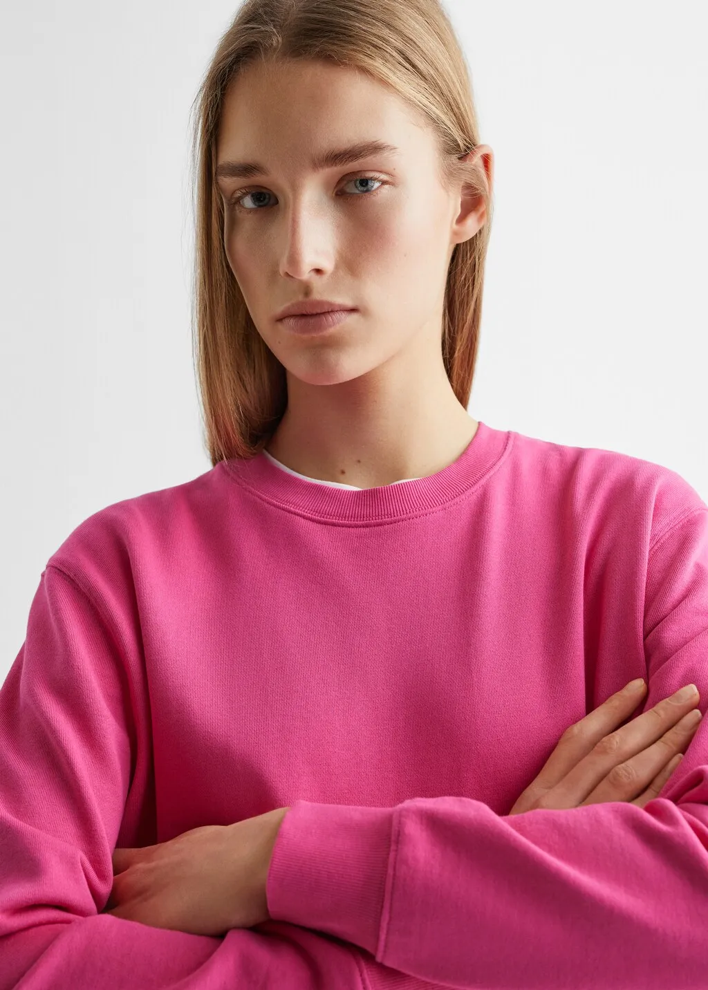 Felpa oversize cotone
