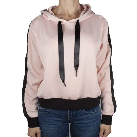 Felpa Raso Donna con Cappuccio