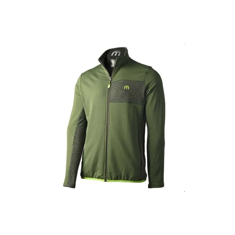 FELPA UOMO MICO WARM CONTROL OUTDOOR VERDE MILITARE