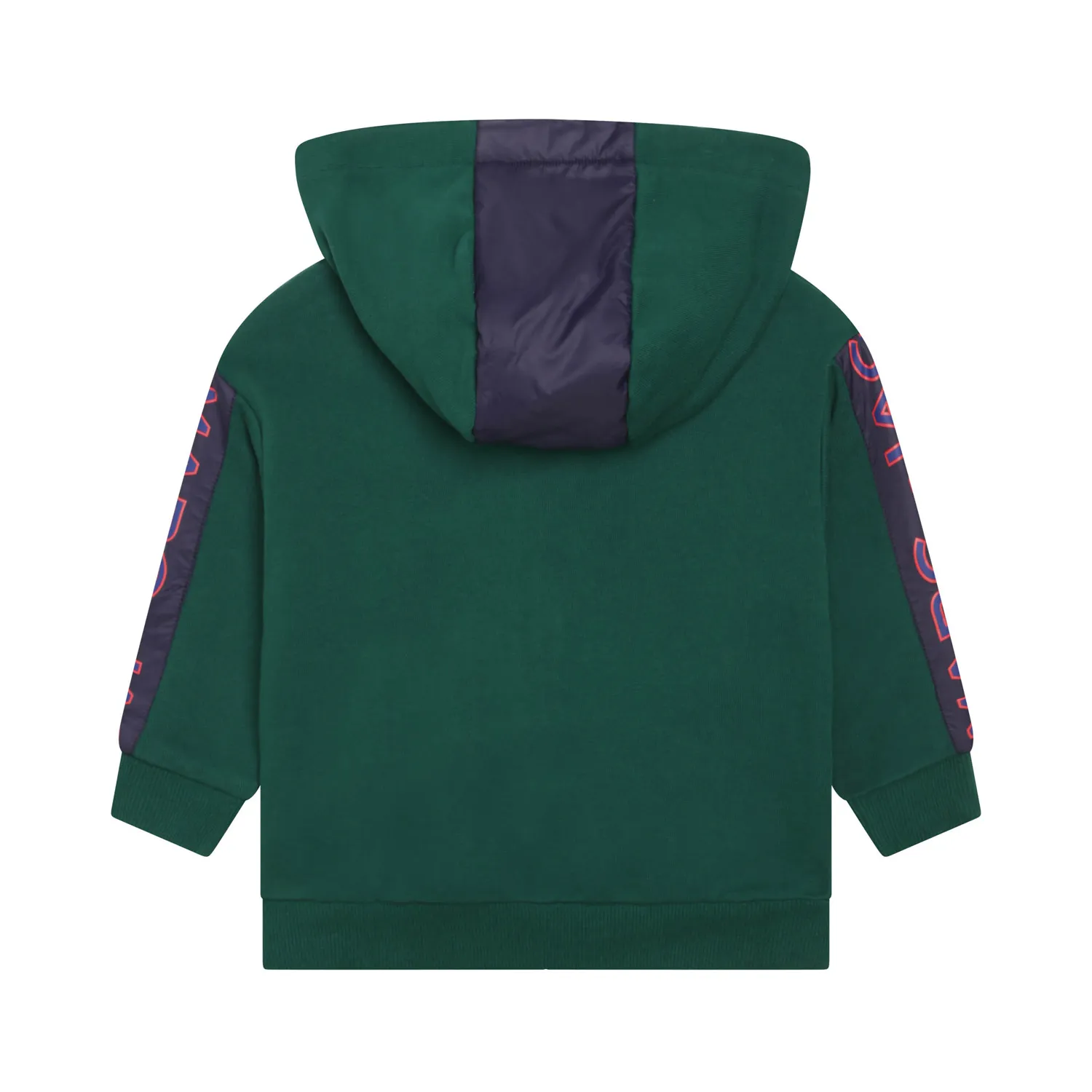 Felpa Verde Scuro Con Cappuccio Bambino