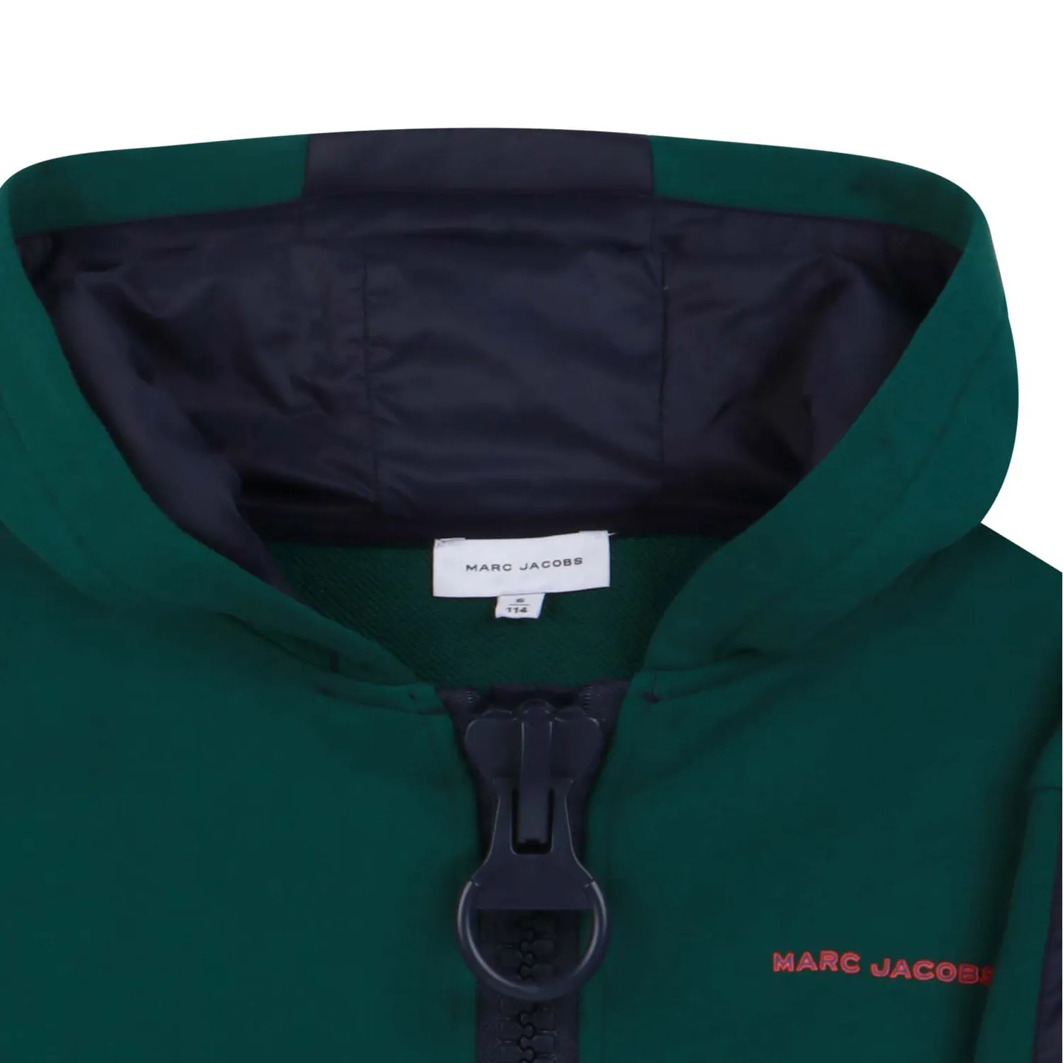 Felpa Verde Scuro Con Cappuccio Bambino