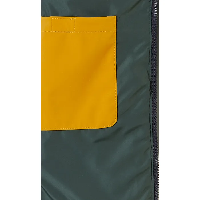 Finnmark - Giacca trapuntata inamidata Verde