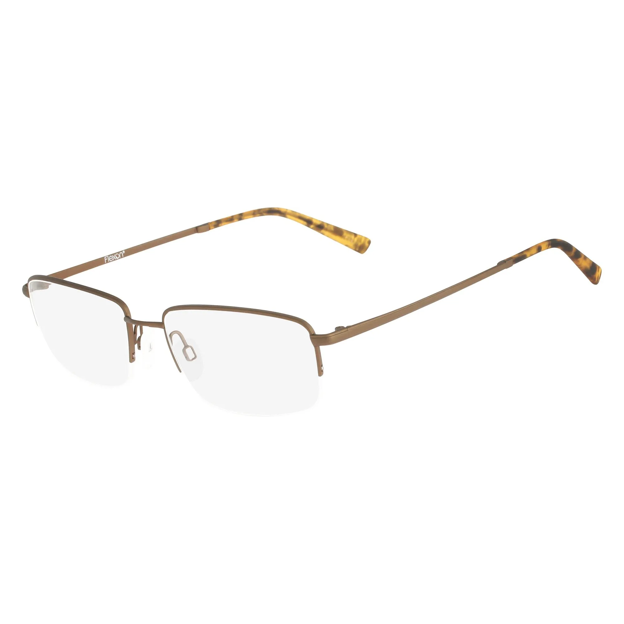   Flexon FLEXON WASHINGTON 600 - 210 Marrone | Occhiale Da Vista Uomo 