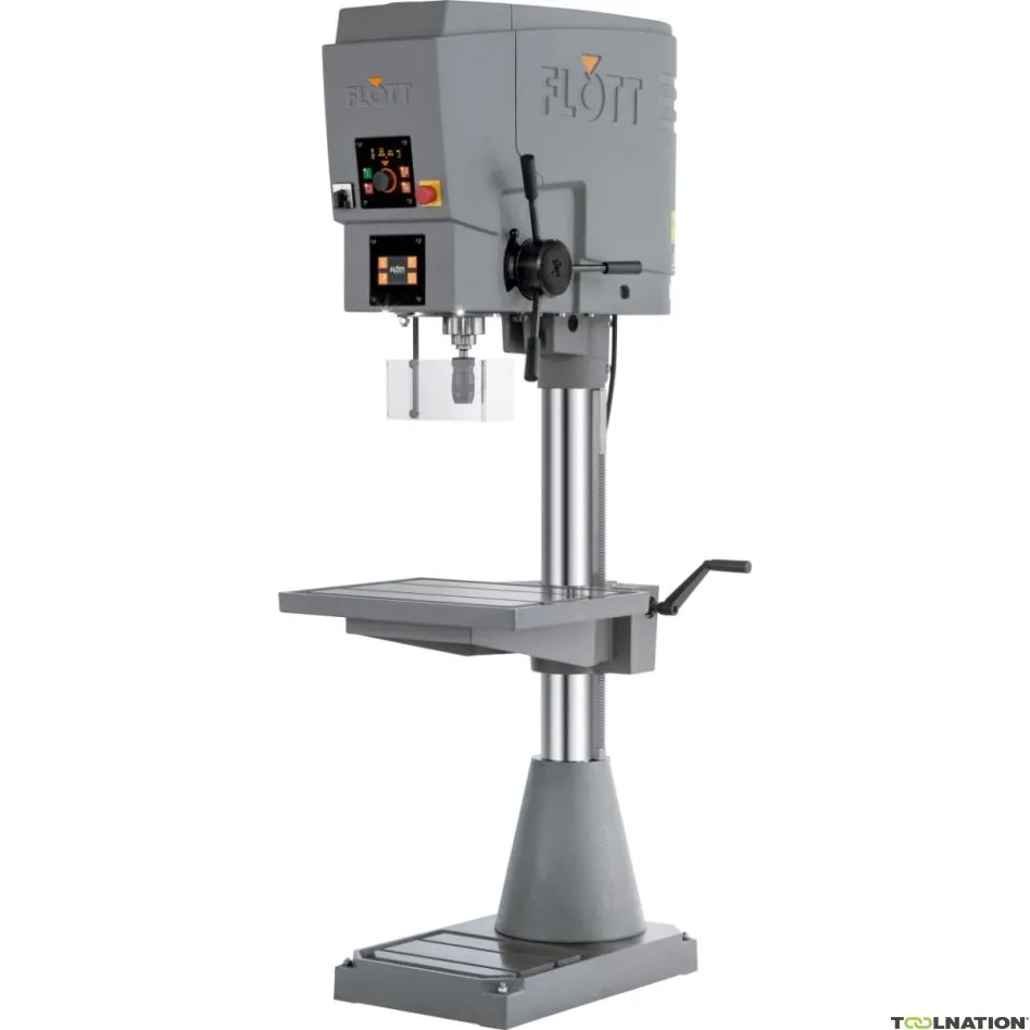Flott 230511 SB 30 NC Plus - Foratrice a colonna con dispositivo di filettatura, avanzamento continuo e asse Z controllato