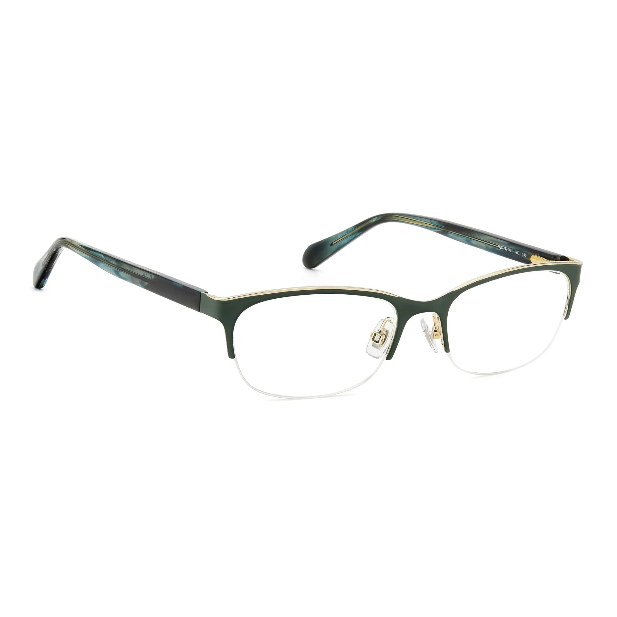   Fossil FOS 7171/G - 1ED Verde | Occhiale Da Vista Donna 