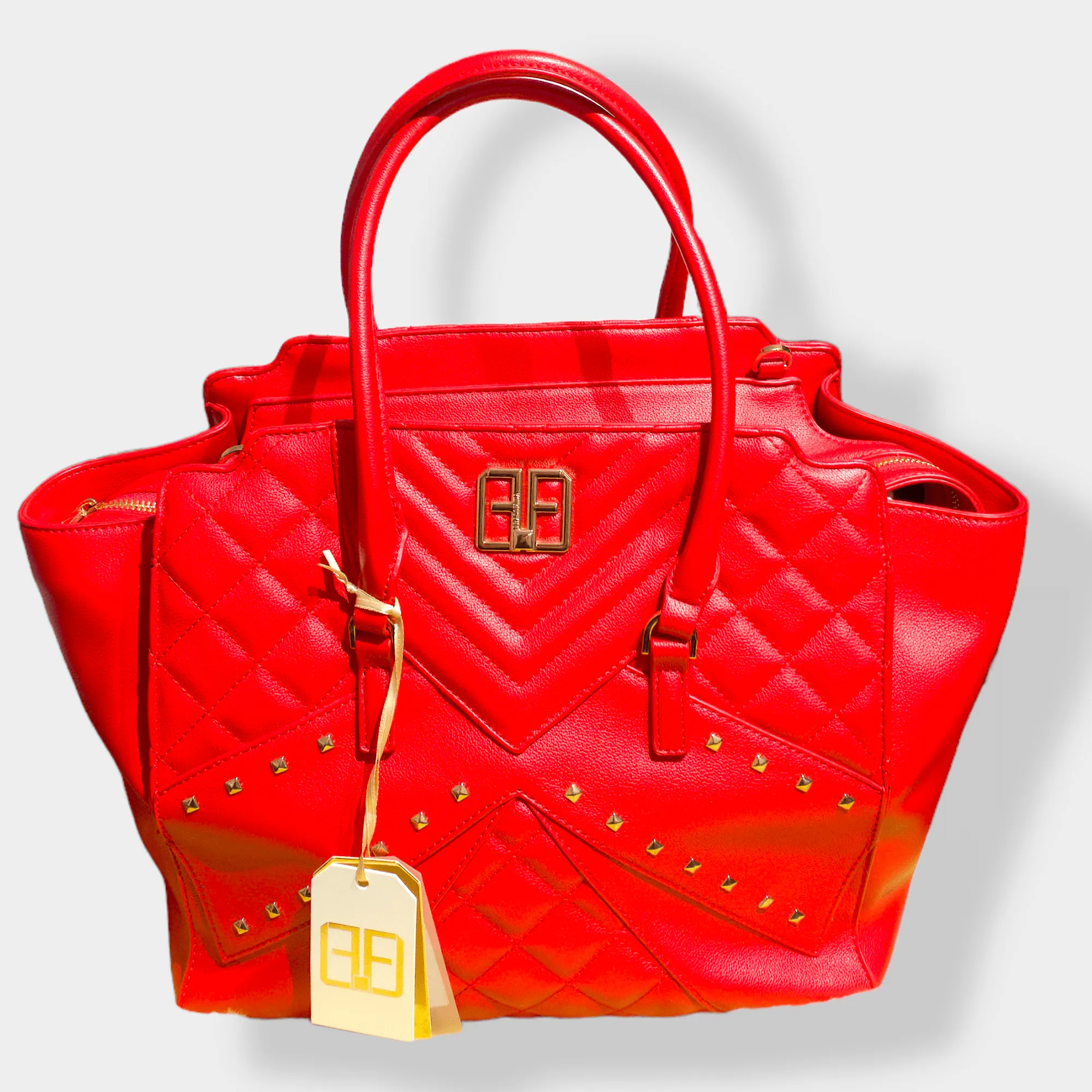 Fracomina – Borsa rosso corallo