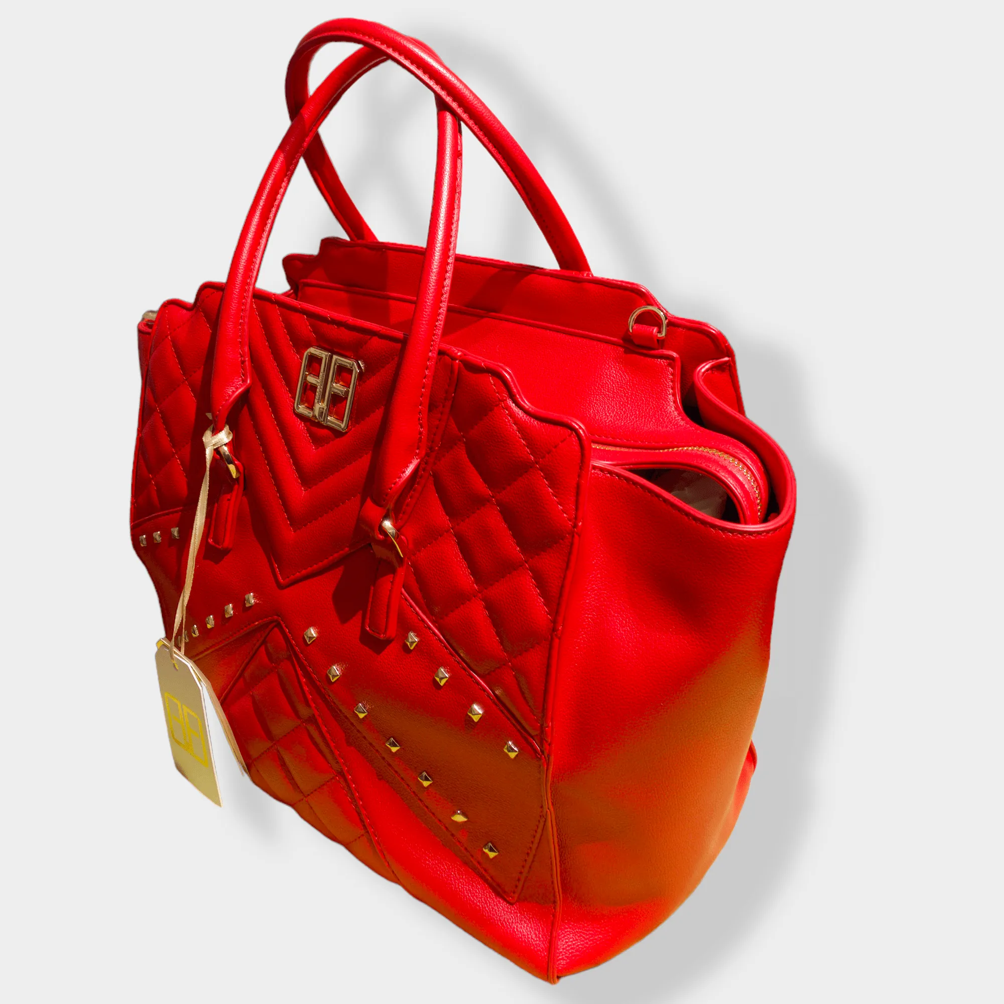 Fracomina – Borsa rosso corallo