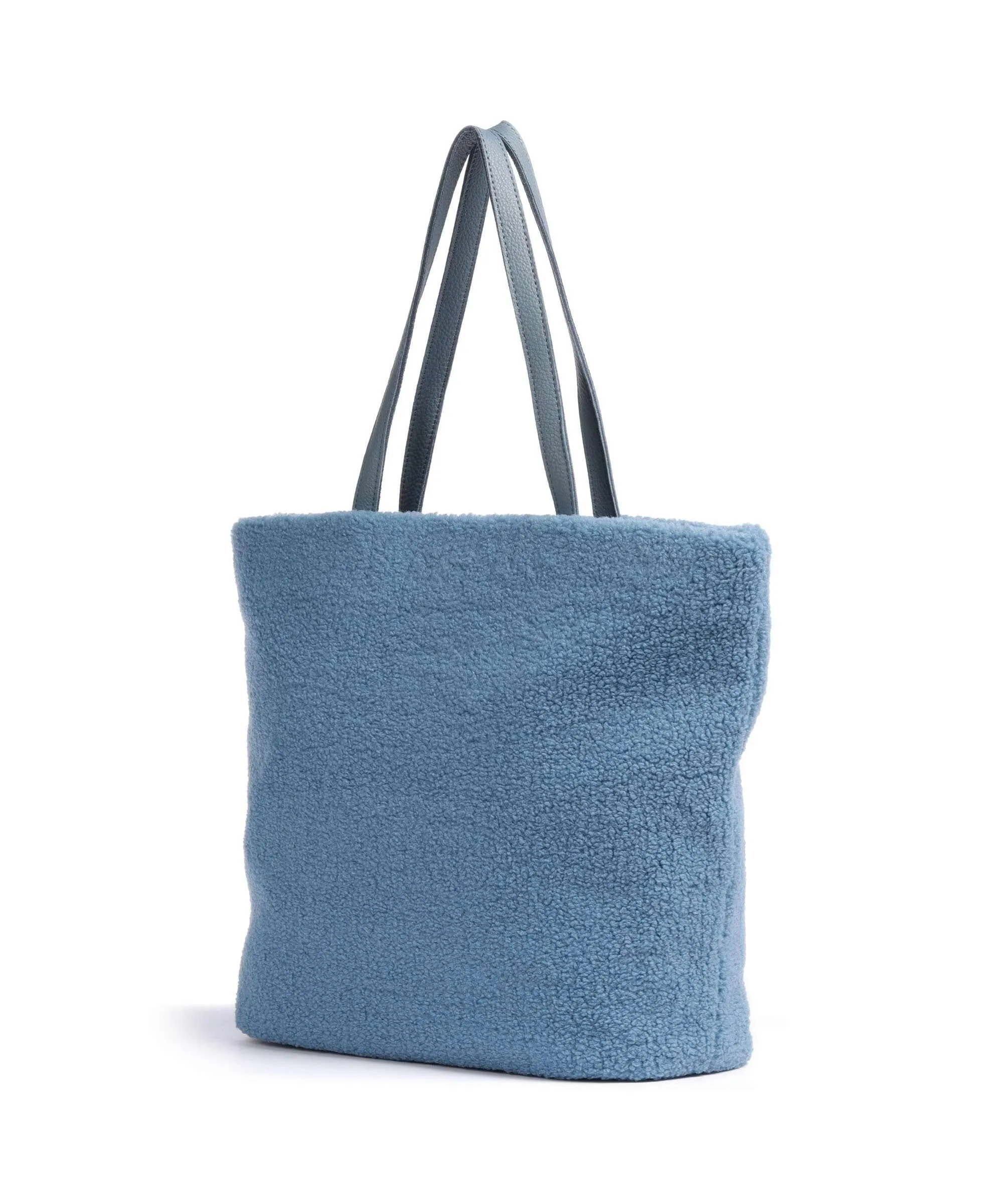  FredsBruder Cuddle Borsa shopper poliestere, pelle granulata blu chiaro  