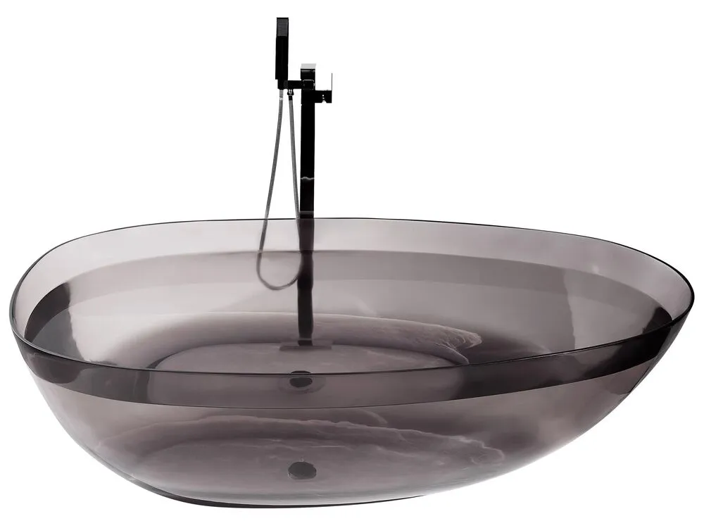 Freestanding Bath 1690 x 780 mm Black BLANCARENA