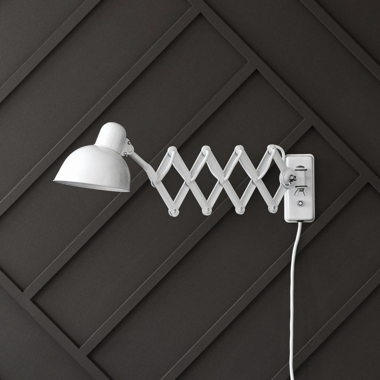 FRITZ HANSEN Kaiser Idell 6718-W bianco lucido