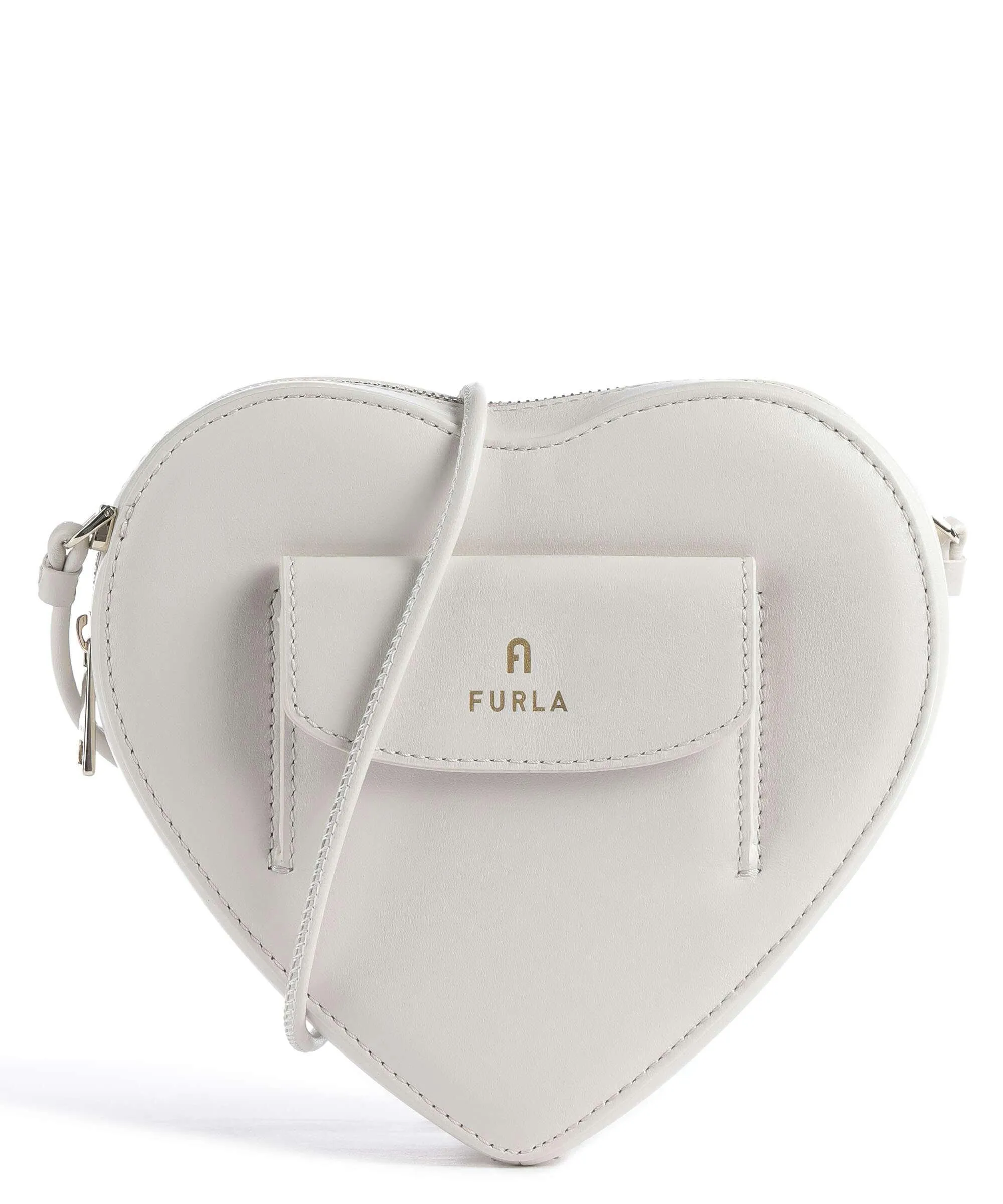  Furla Camelia Mini Borsa a tracolla pelle liscia avorio  