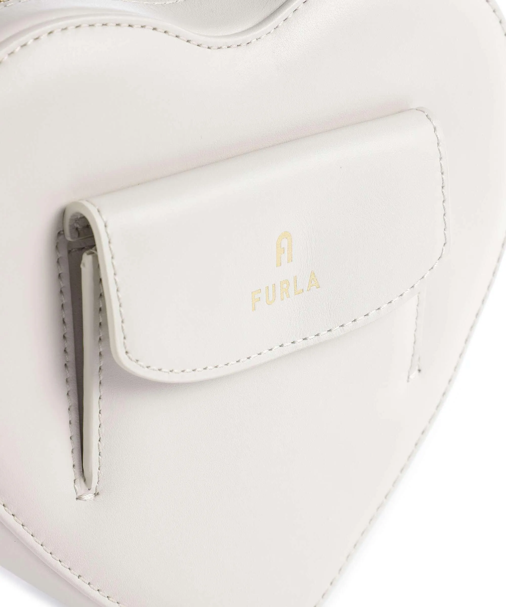  Furla Camelia Mini Borsa a tracolla pelle liscia avorio  