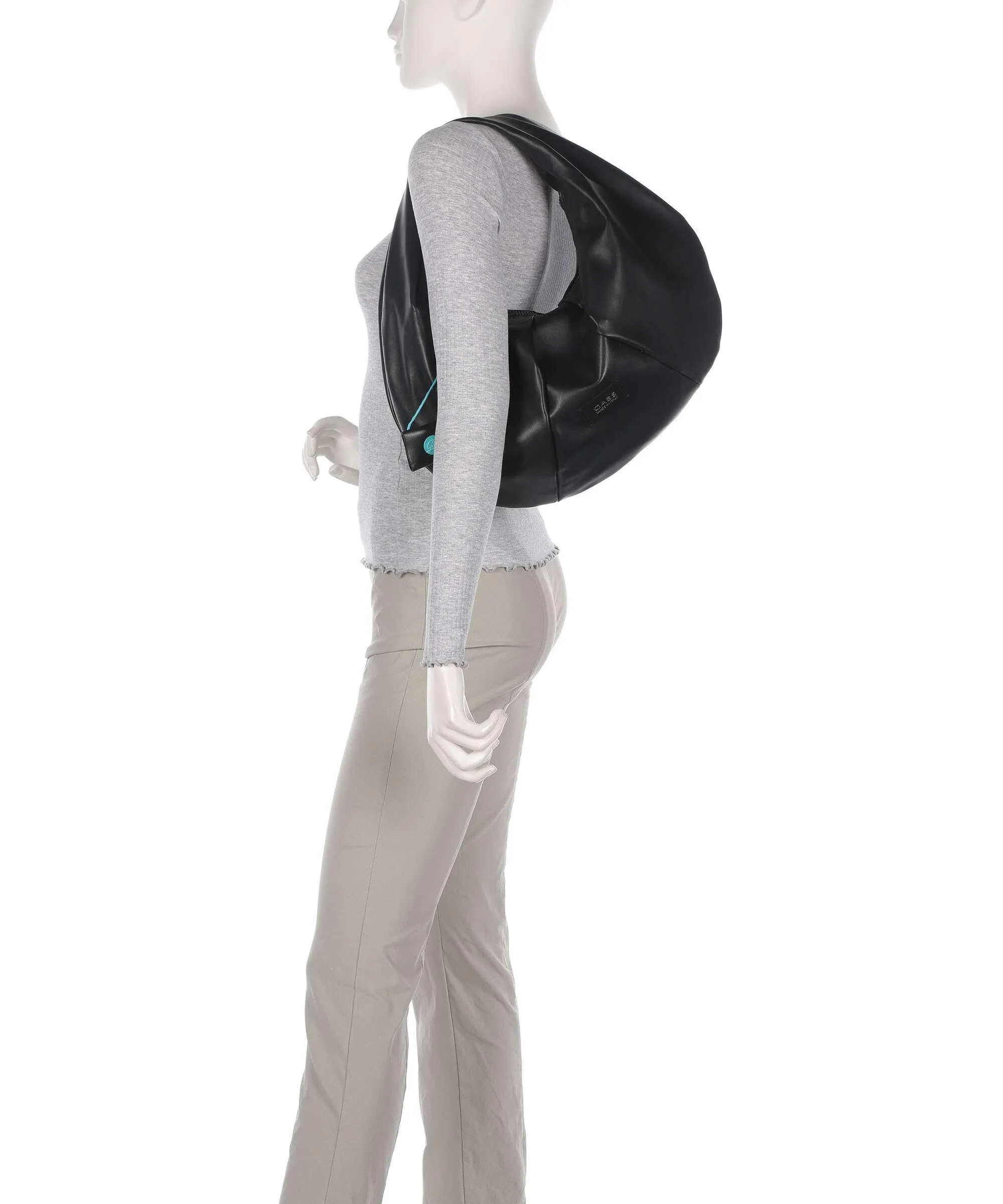  Gabs Oregon Magnon Borsa hobo pelle di vitello finemente grana nero  
