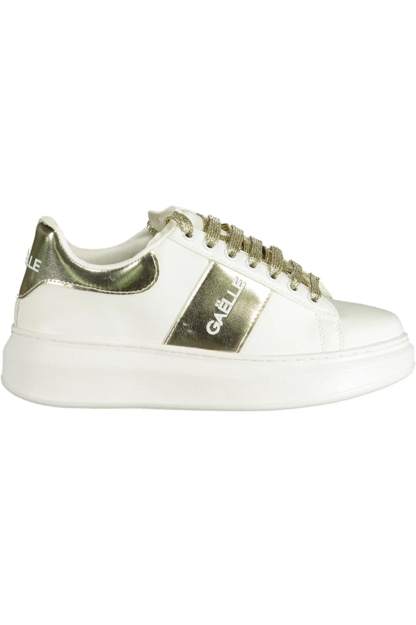 Gaelle Paris  scarpe sneakers bianco   