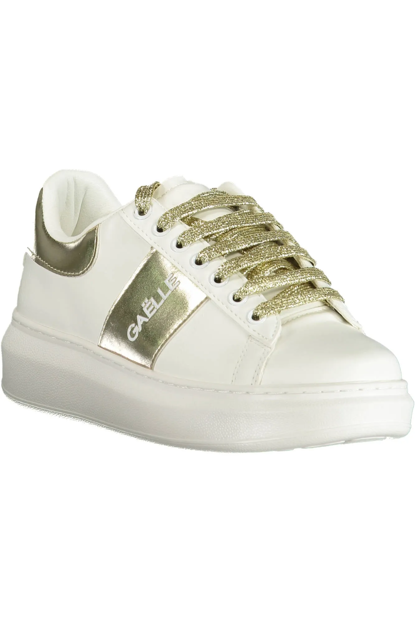 Gaelle Paris  scarpe sneakers bianco   