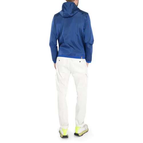 Giacca antivento RRD in tessuto tecnico blu