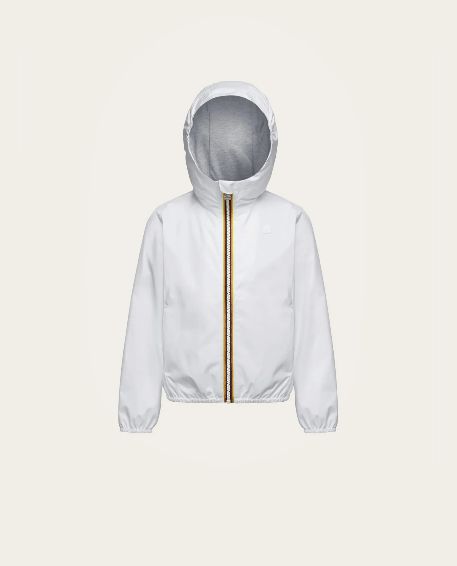 Giacca bambina K-way Lily con cappuccio e logo