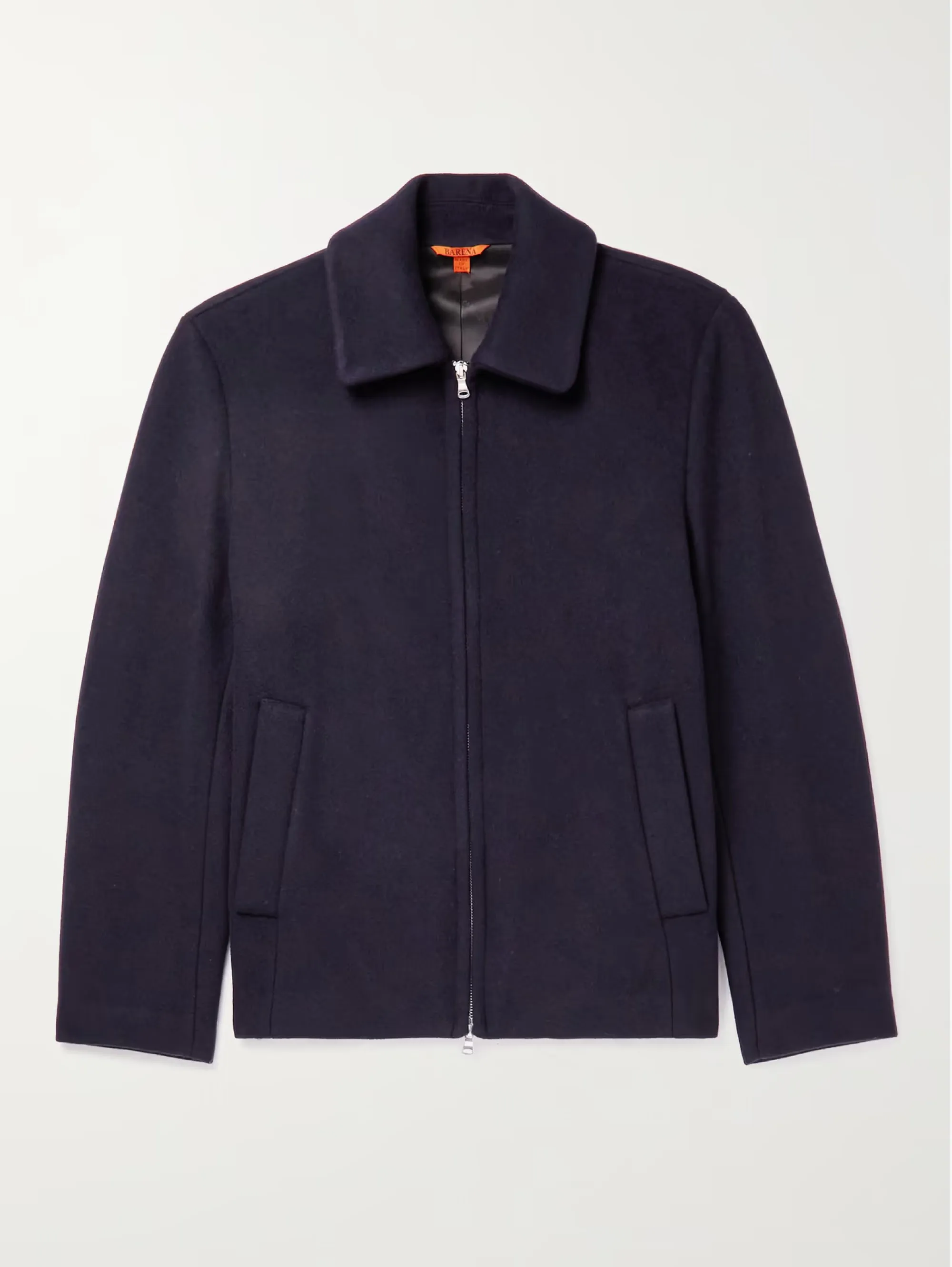 Giacca Sportiva con Zip Gafaro Blu Navy