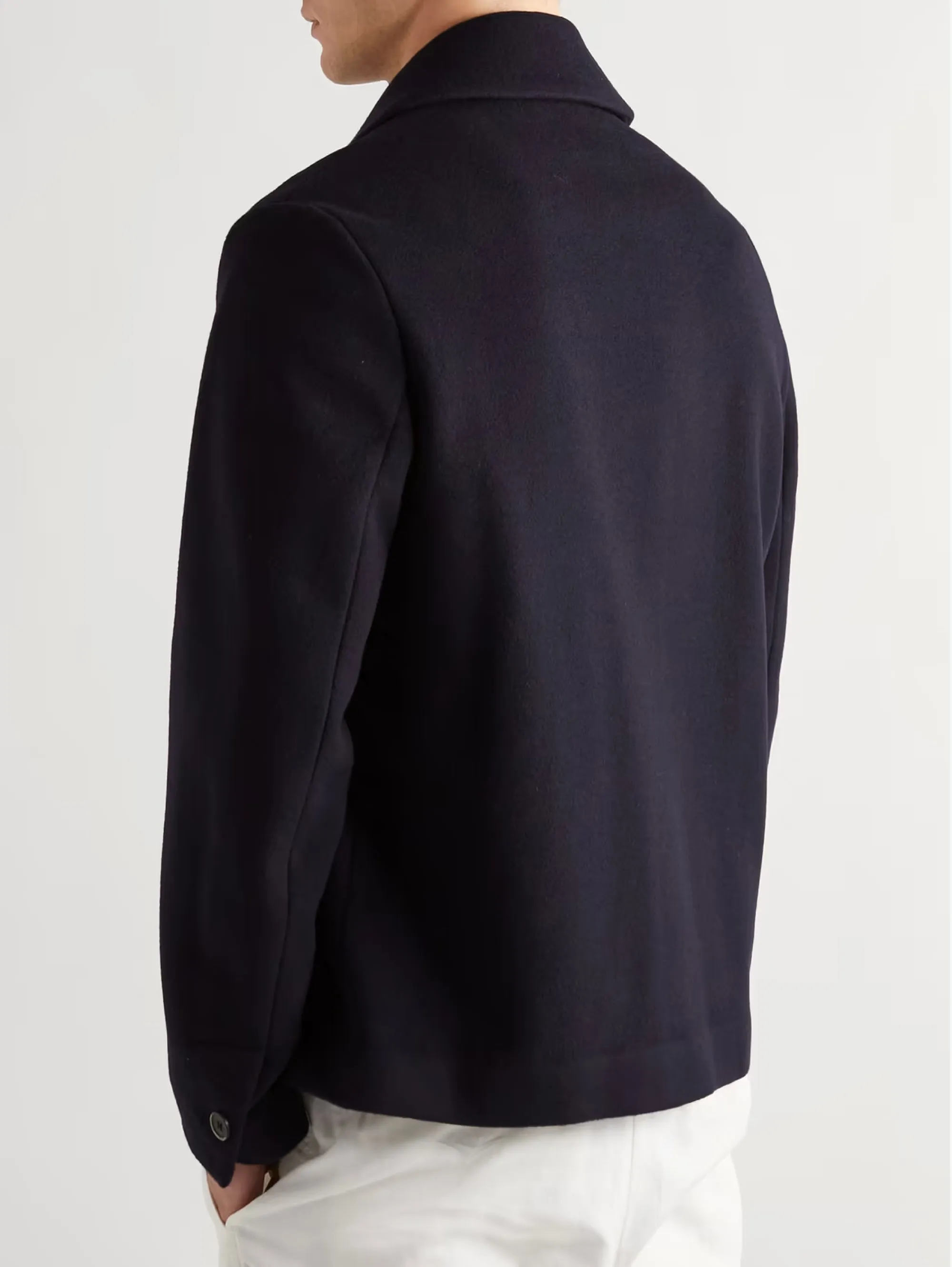 Giacca Sportiva con Zip Gafaro Blu Navy