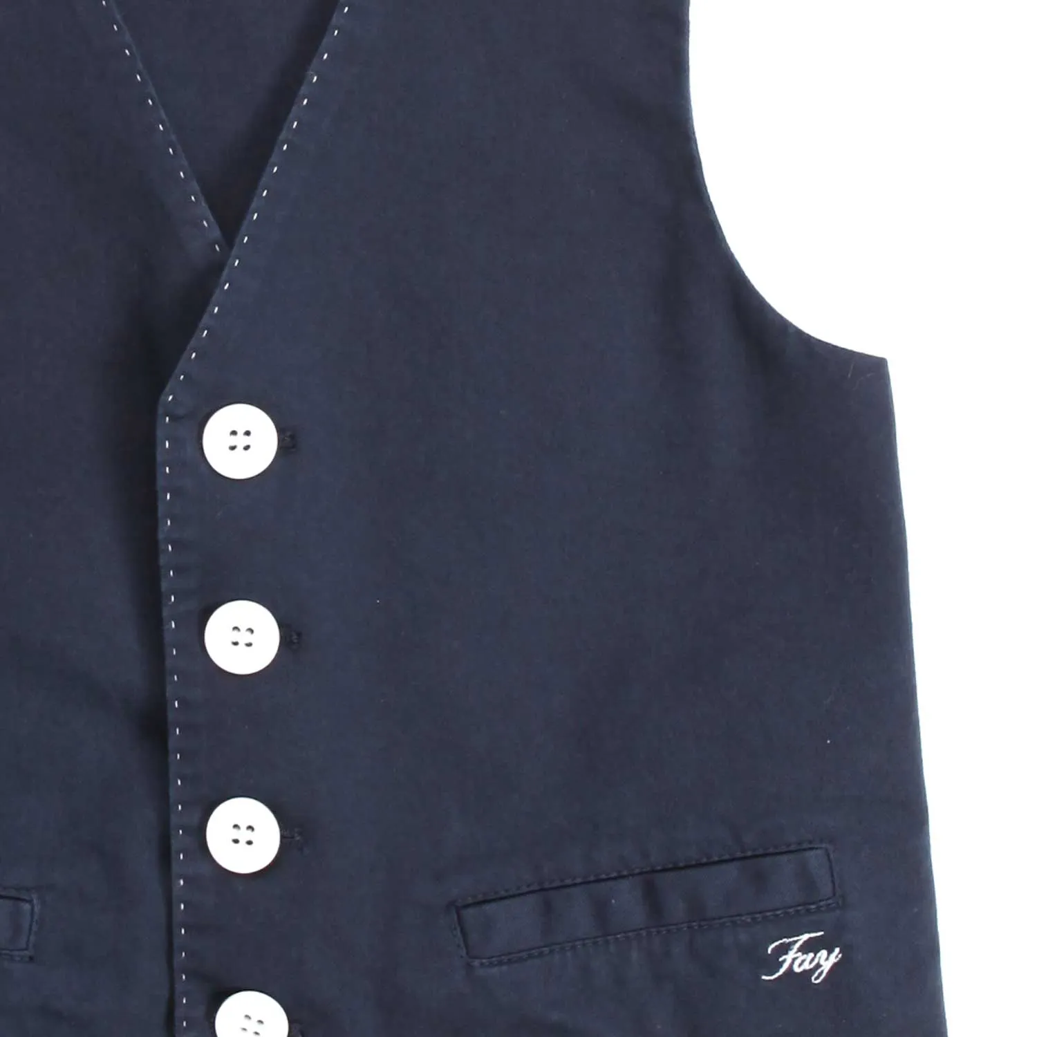 Gilet Blu Bimbo E Bambino