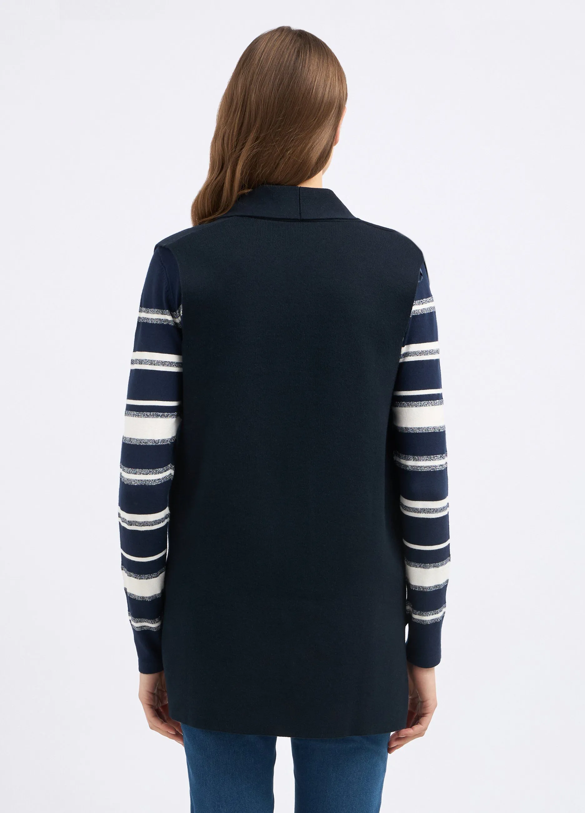 Gilet tricot doppiopetto donna