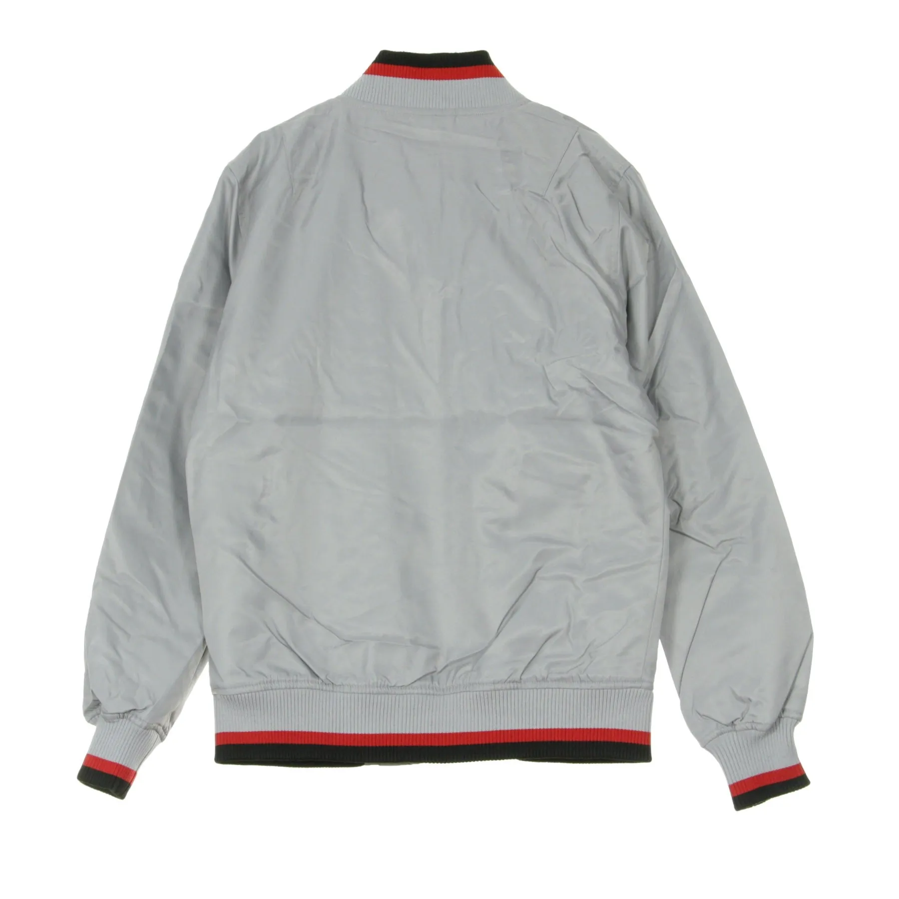 Giubbotto Bomber Uomo Nba Team Apparel Varsity Torrap Gray/original Team Colors