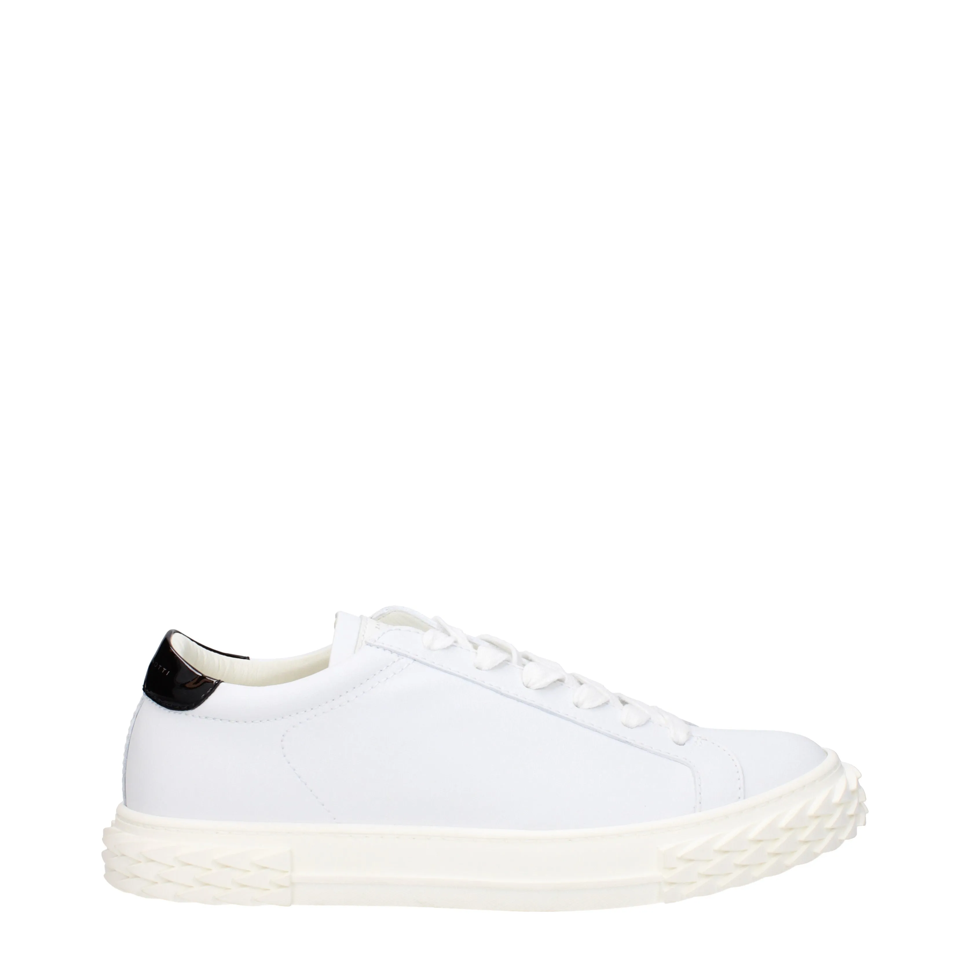 Giuseppe Zanotti Sneakers Uomo Pelle Bianco/Bianco Sporco