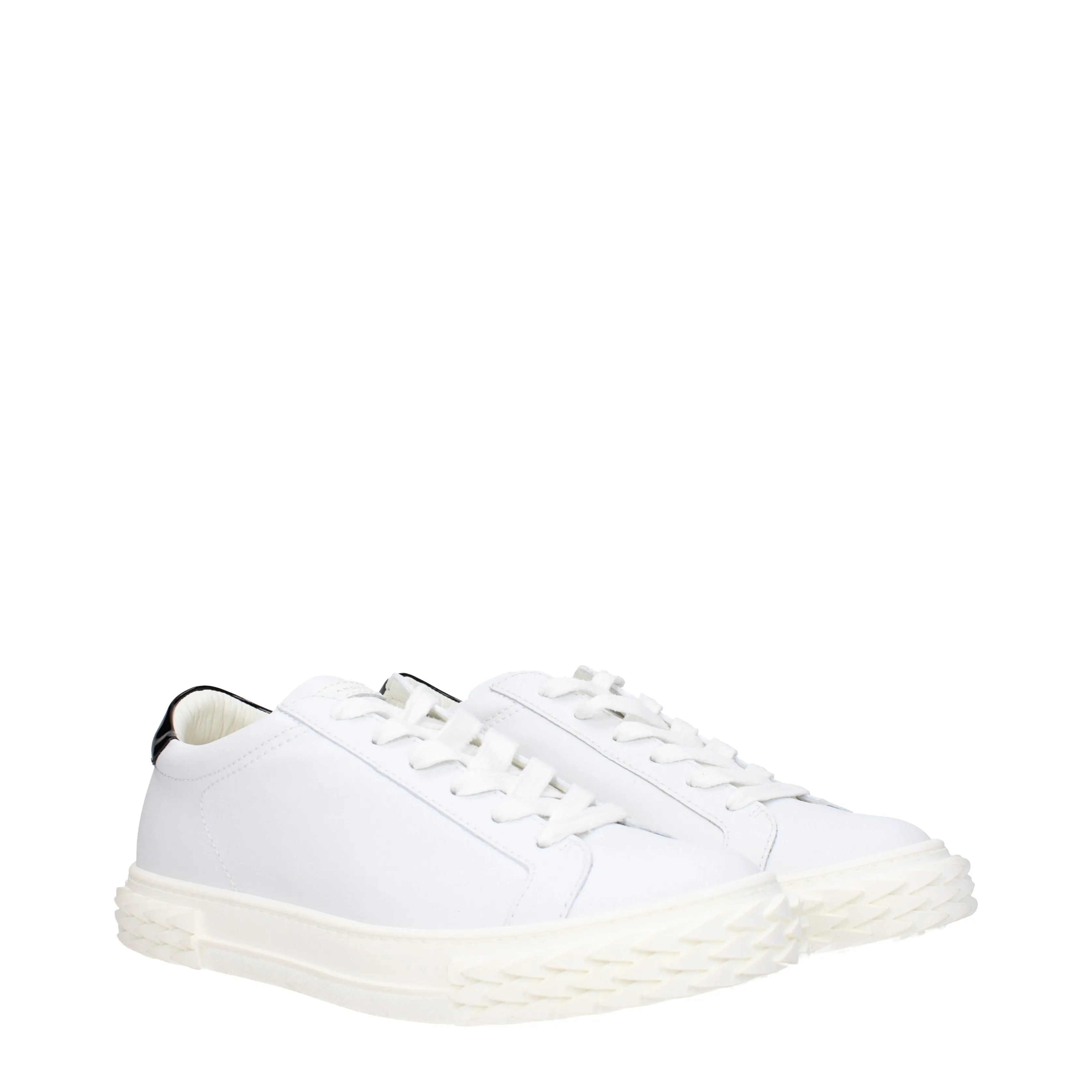 Giuseppe Zanotti Sneakers Uomo Pelle Bianco/Bianco Sporco