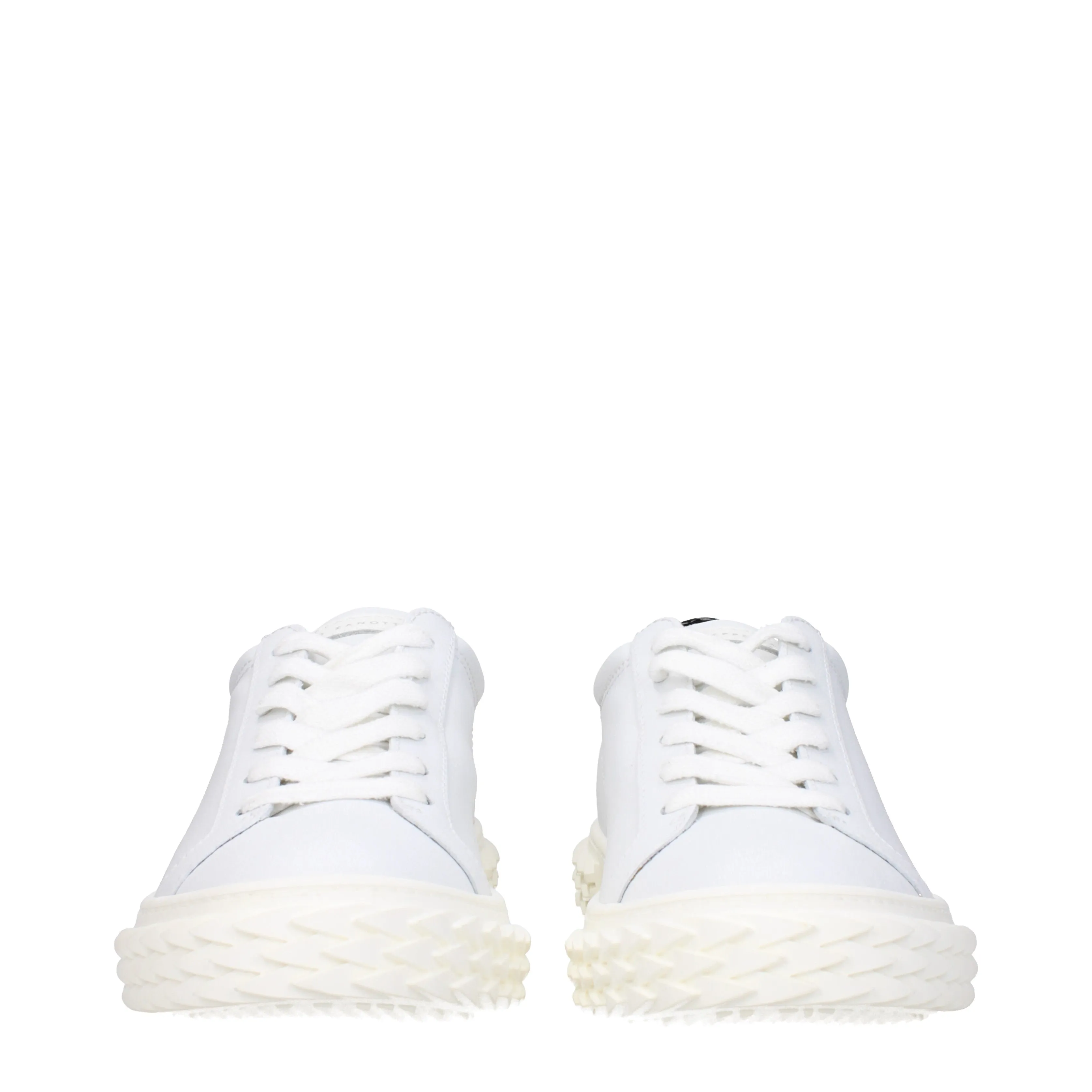 Giuseppe Zanotti Sneakers Uomo Pelle Bianco/Bianco Sporco