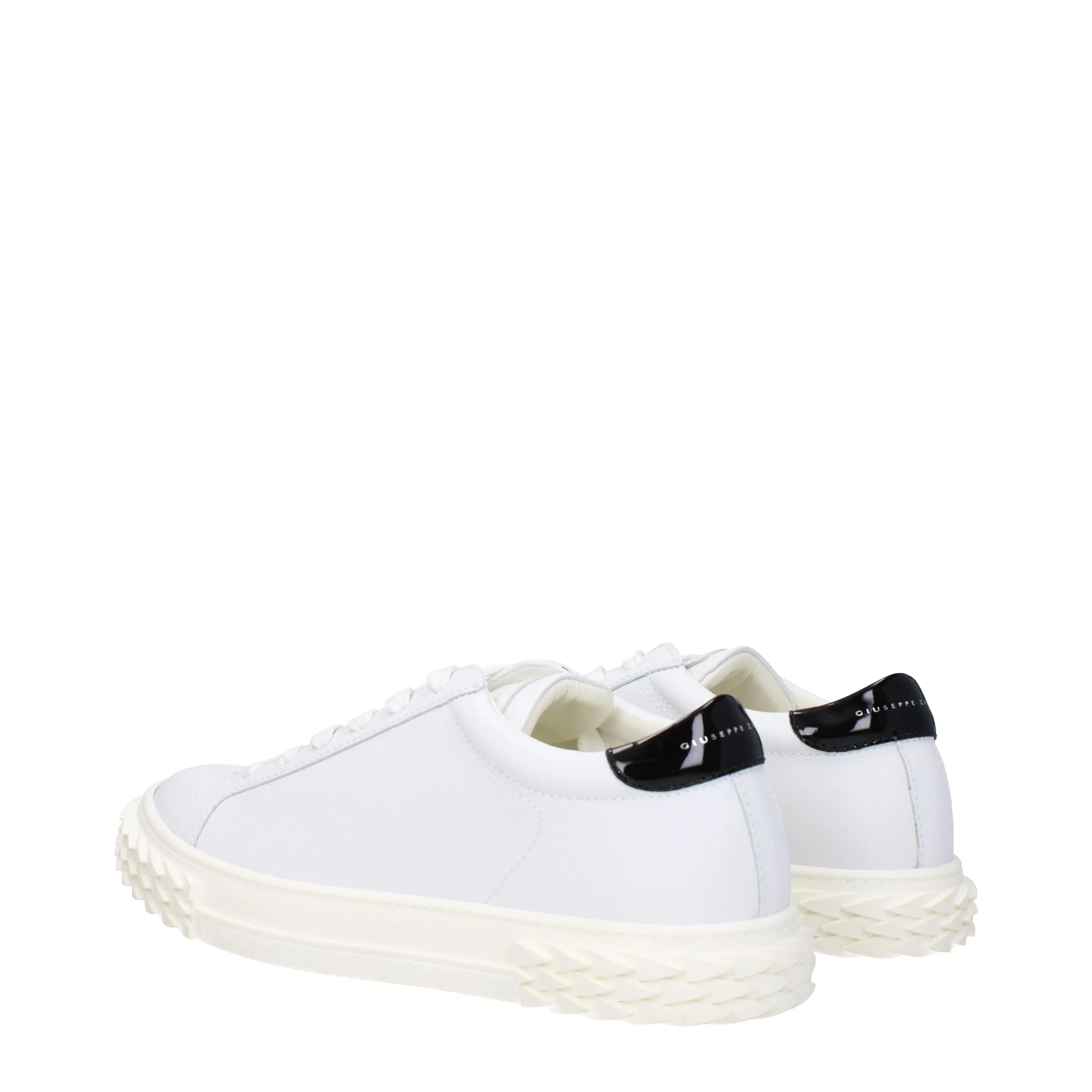 Giuseppe Zanotti Sneakers Uomo Pelle Bianco/Bianco Sporco
